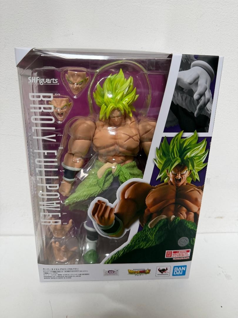 Authentic Bandai S. H. Figuarts Dragon Ball Super Saiyan Broly Full Power USA