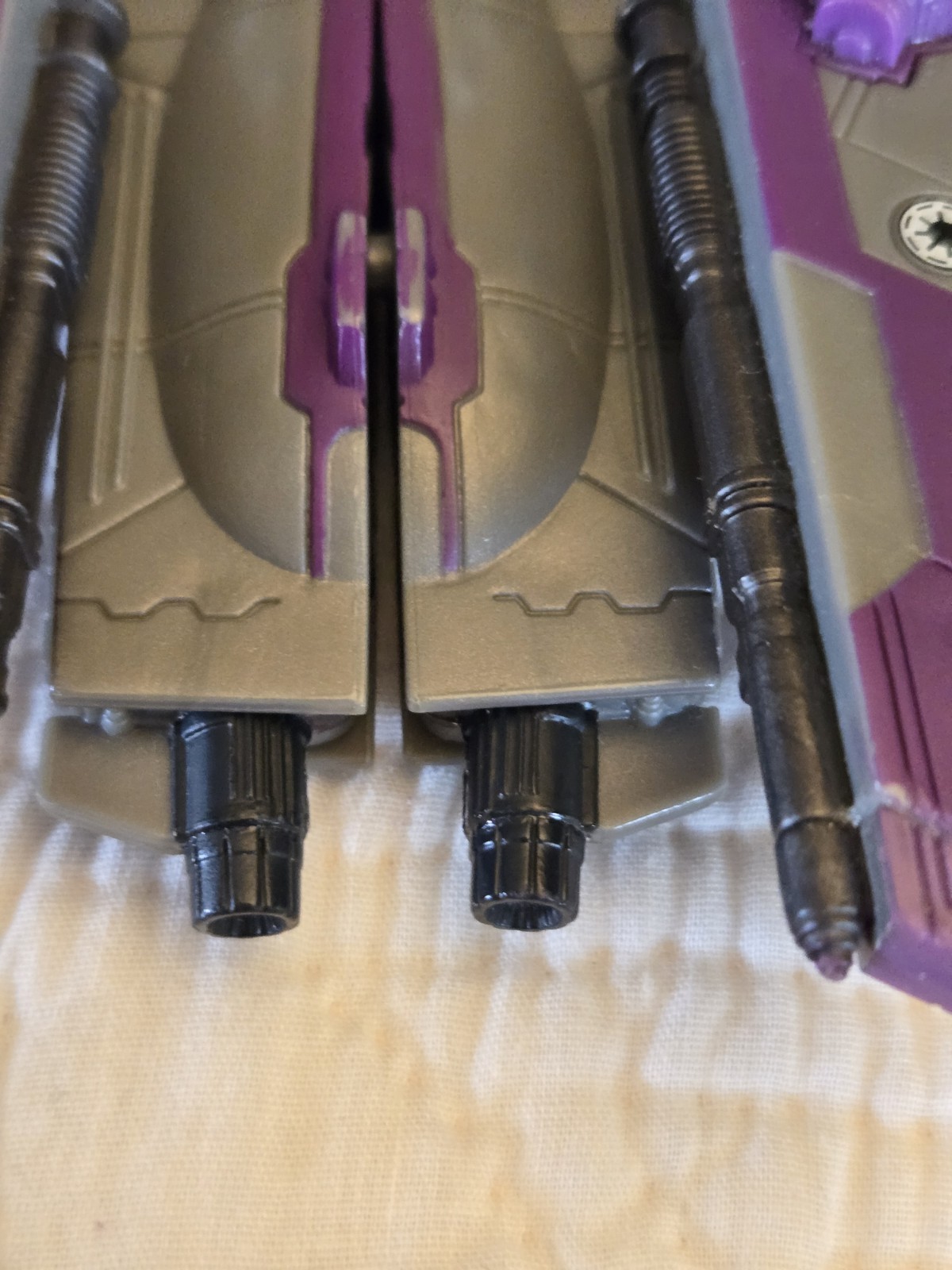 2005 Star Wars Mace Windu Transformer LFL Purple Gray