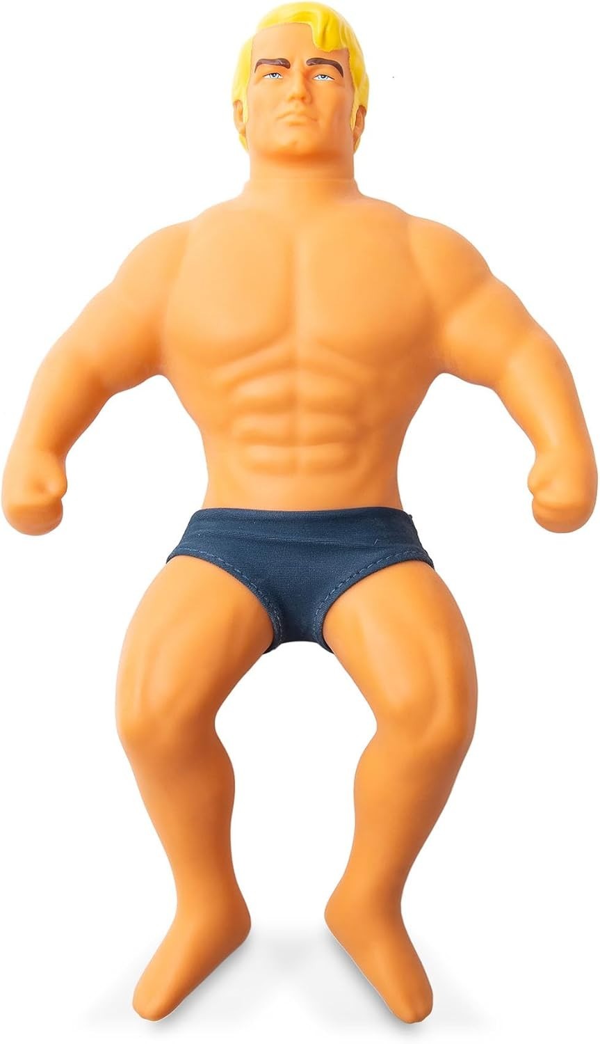 Retro Stretch Armstrong, Bendable Action Figure, Collectible