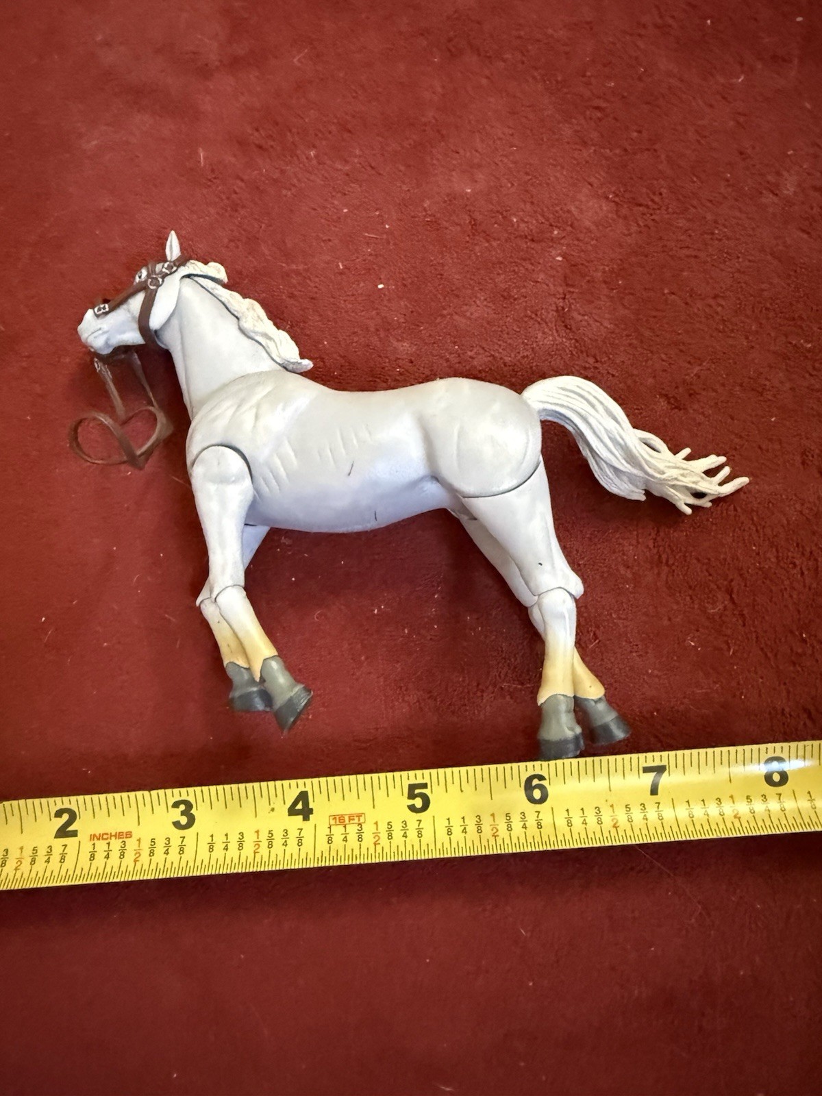 Hasbro Indiana Jones&rsquo; Horse Action Figure Raiders Of The Lost Arc White Pre-own