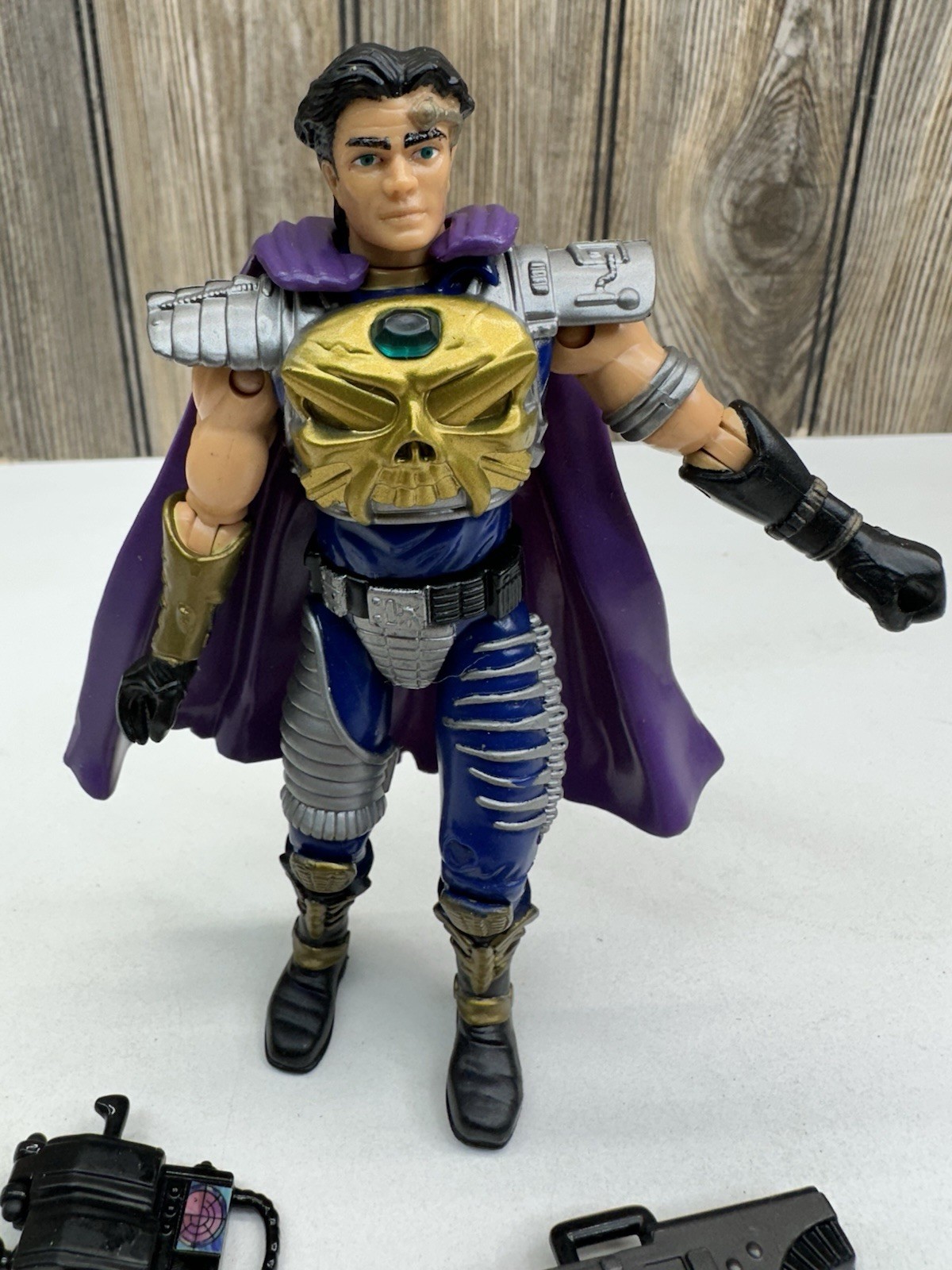 Skeleton Warriors Prince Lightstar 6&Prime; Action Figure Complete Playmates 8501 1994