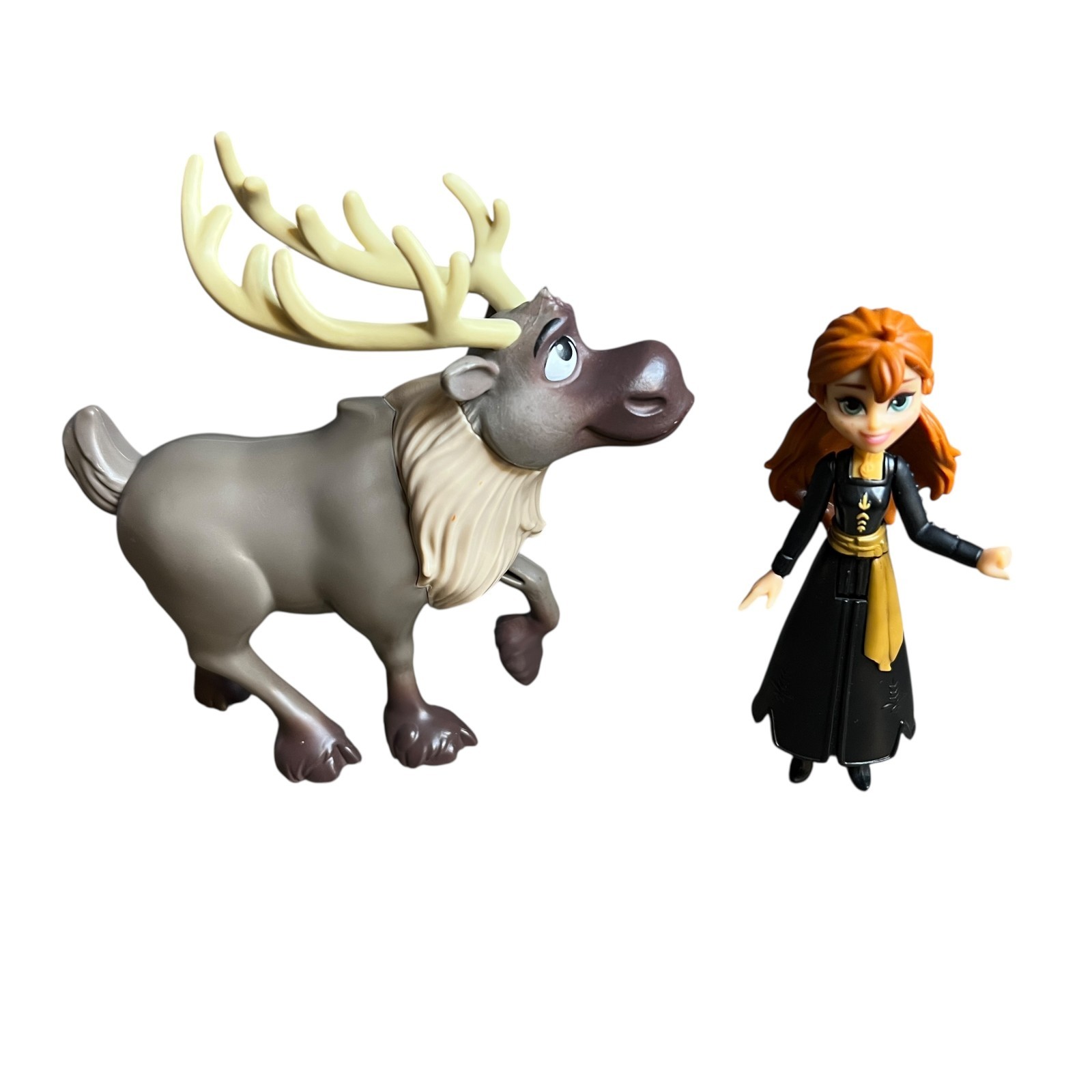 Disney Frozen 2 Anna and Sven Hasbro Action Figure Mini Doll Set 2018 C-001G