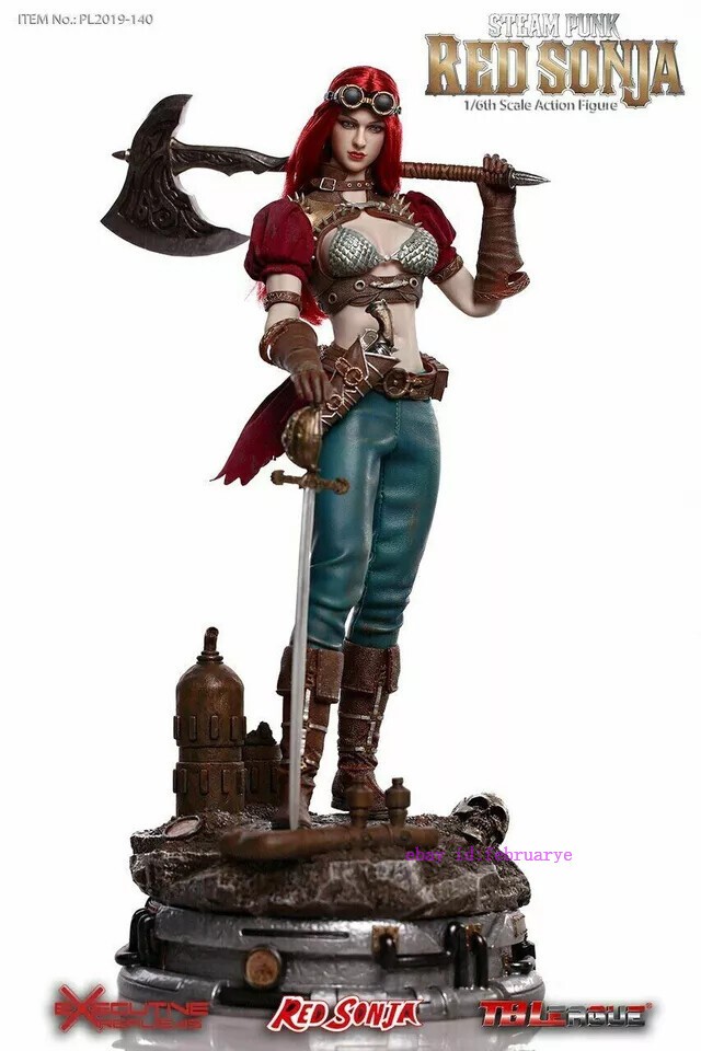 TBLeague 1/6 PL2019-140B Punk Red Sonja Female DELUXE Figure Phicen New