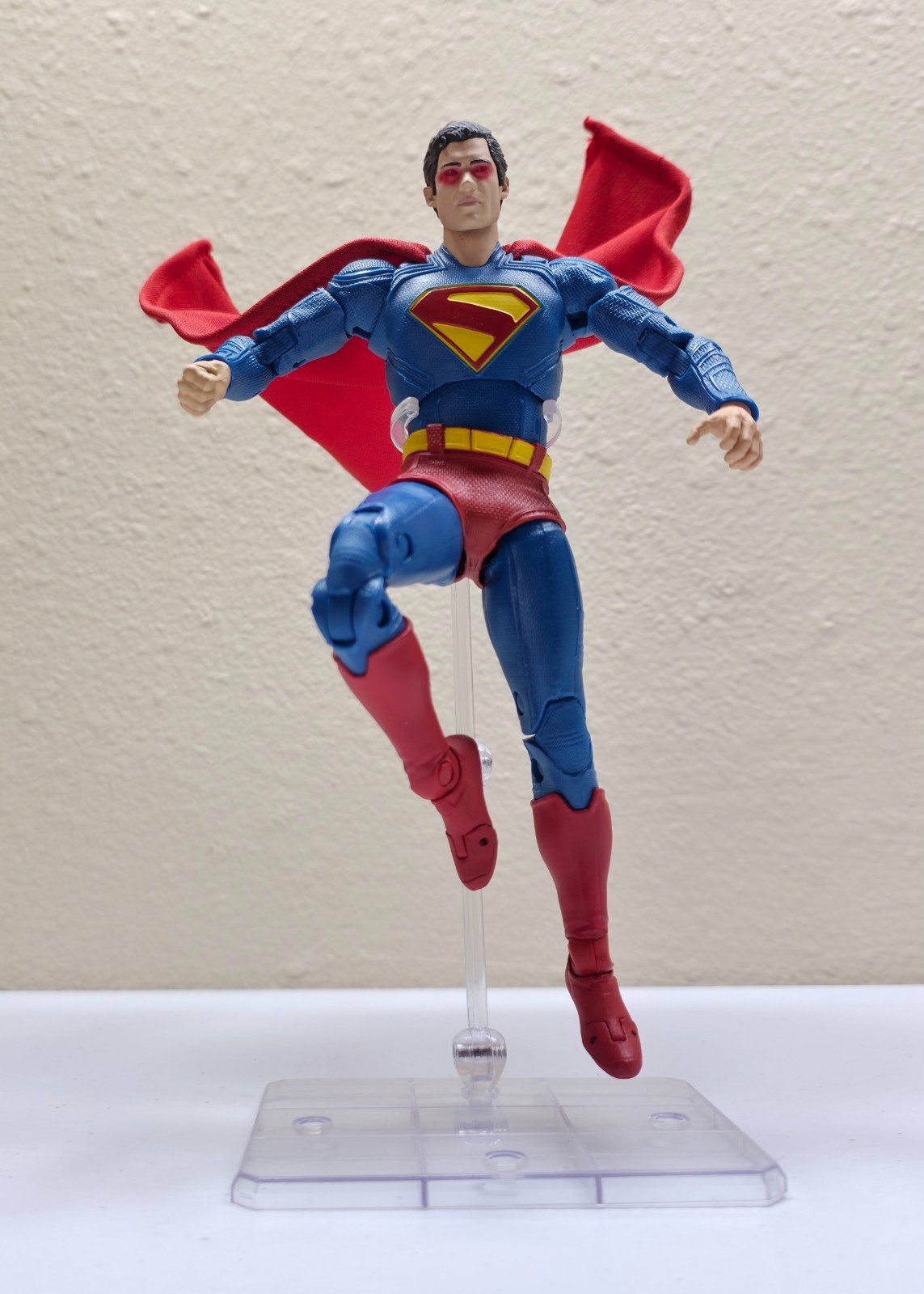 Action Figure Poseable Flight Clear Display Stand For DC GI Joe Transformers etc
