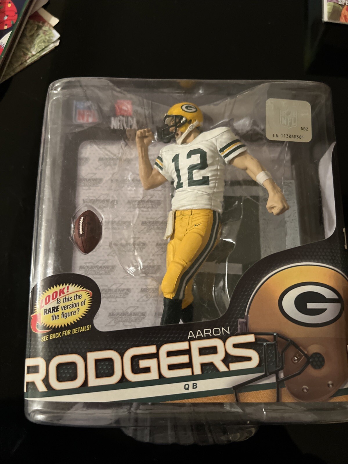 Aaron Rodgers Green Bay Packers Mcfarlane NFL 34 Toy Action Figure
