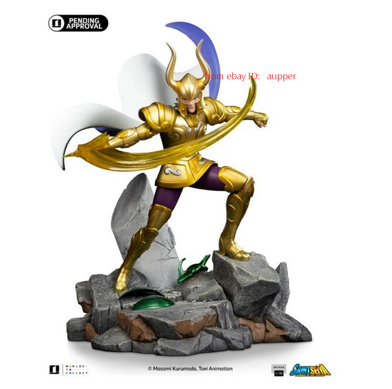 Iron Studios Shura Capricorn Gold Saints Bds Art 1/10 25cm Statue Figure New Toy