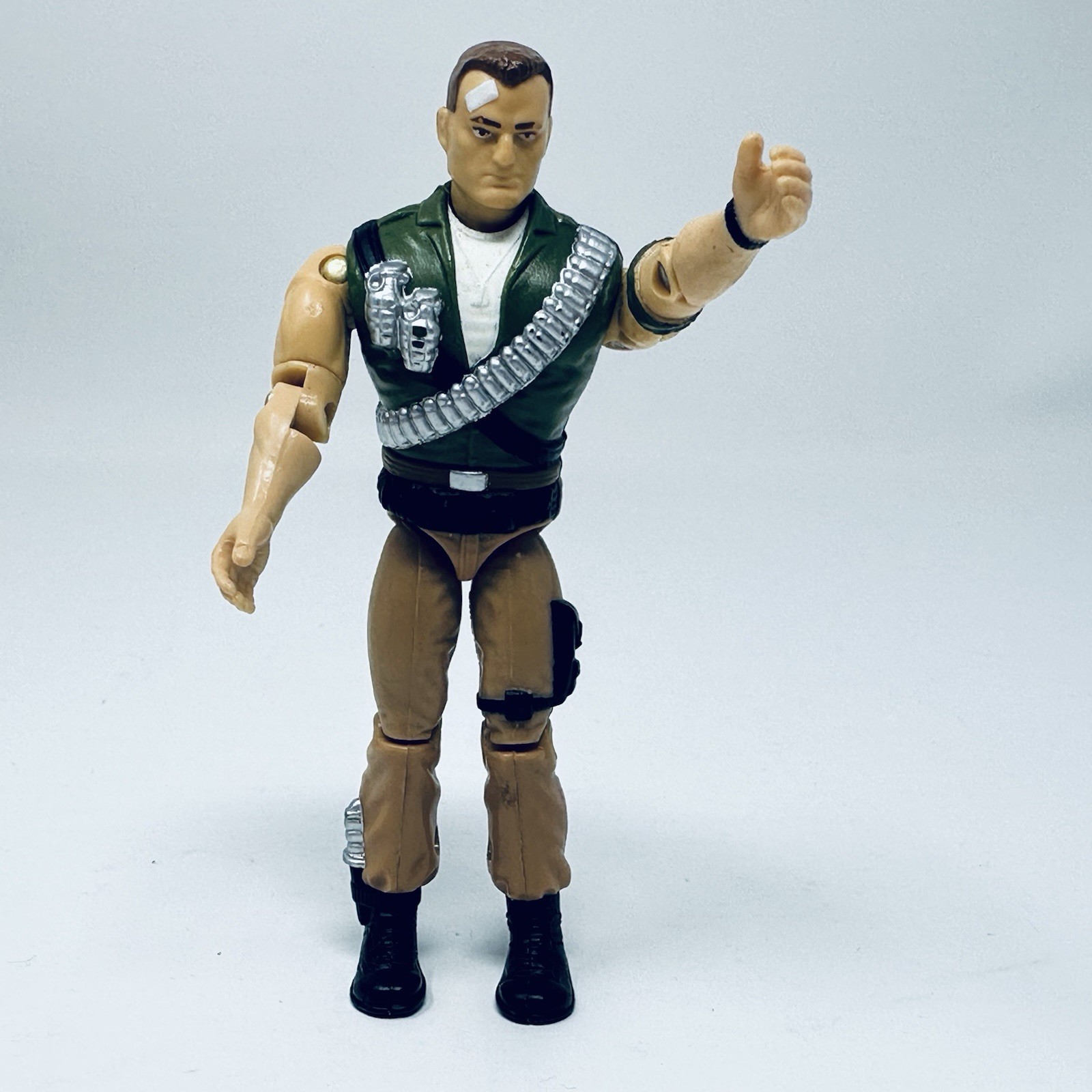 1994 Hasbro GI Joe SGT Sergeant Savage Cryo Freeze 4.5&Prime; Action Figure Loose