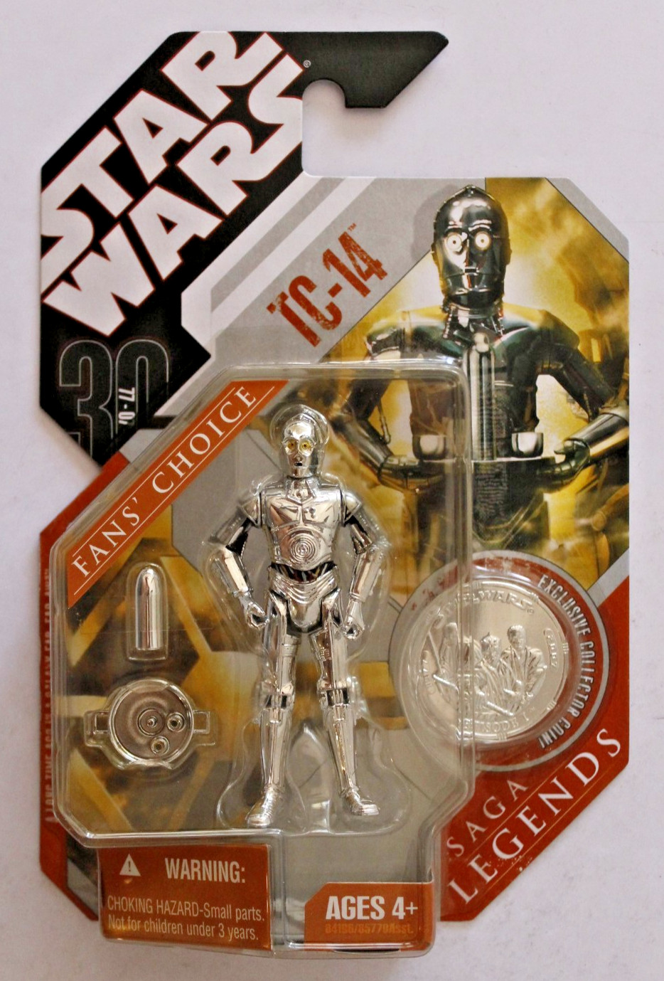 STAR WARS SAGA LEGENDS 30TH ANNIVERSARY TC-14 FAN&rsquo;S CHOICE 2007 MOC