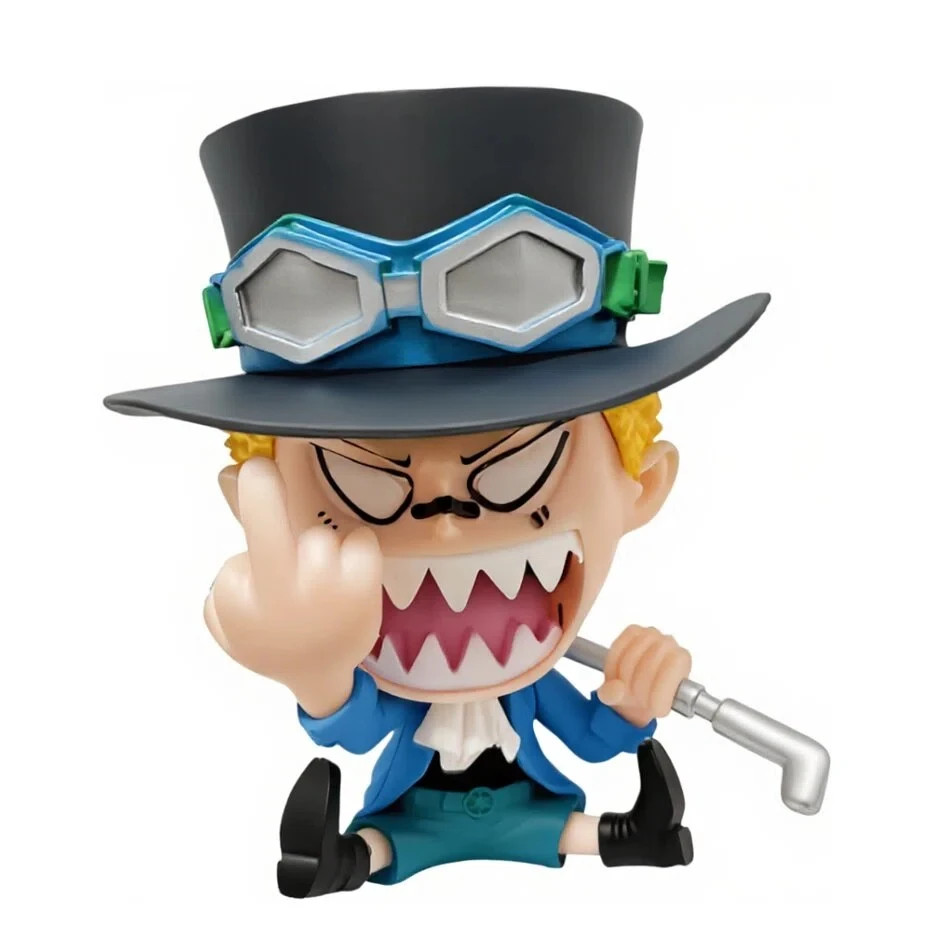 Q-Version One Piece Big Head Road Feisuolongjiaobaas Empress Handmade Sitt Anime
