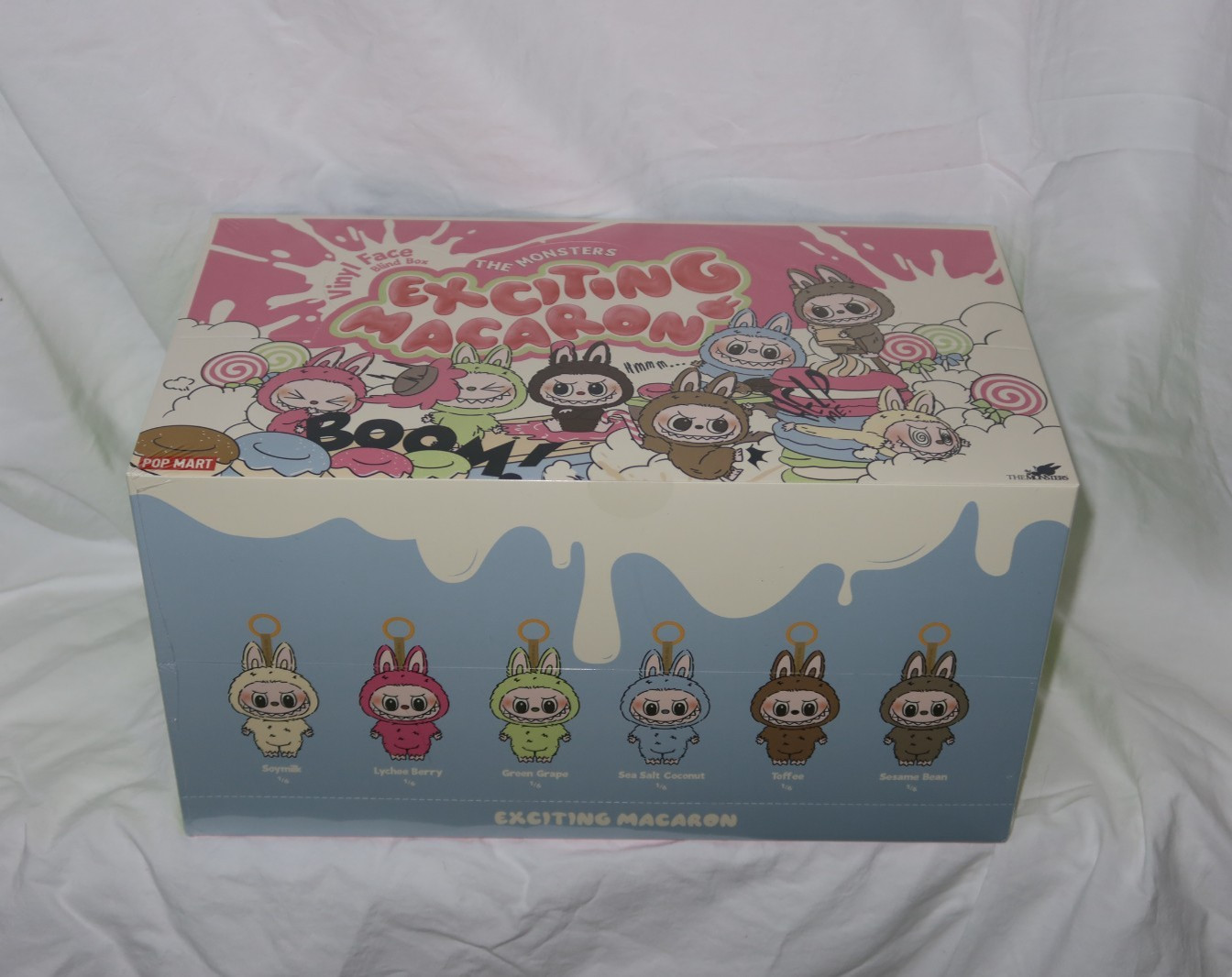 Pop MART Labubu Exciting Macaron Sealed Full Case (6 Blind Boxes)