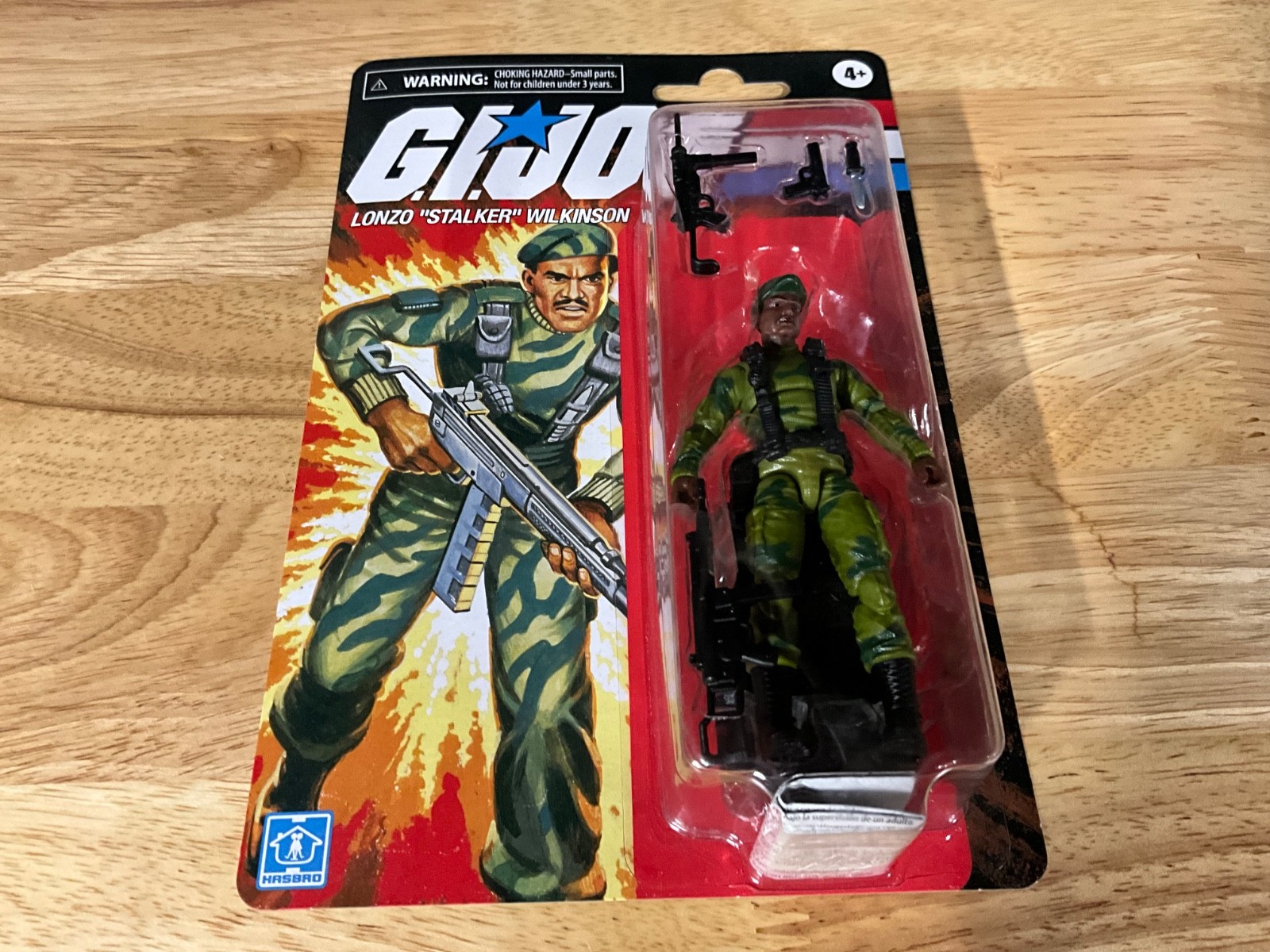 GI Joe 25th Anniversary Commando Snake Eyes with Timber Card, Stalker figure lot