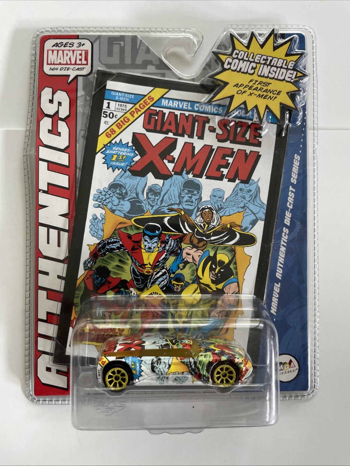 2007 MGA Entertainment Marvel Authentics Diecast Series GIANT SIZE X-MEN Car