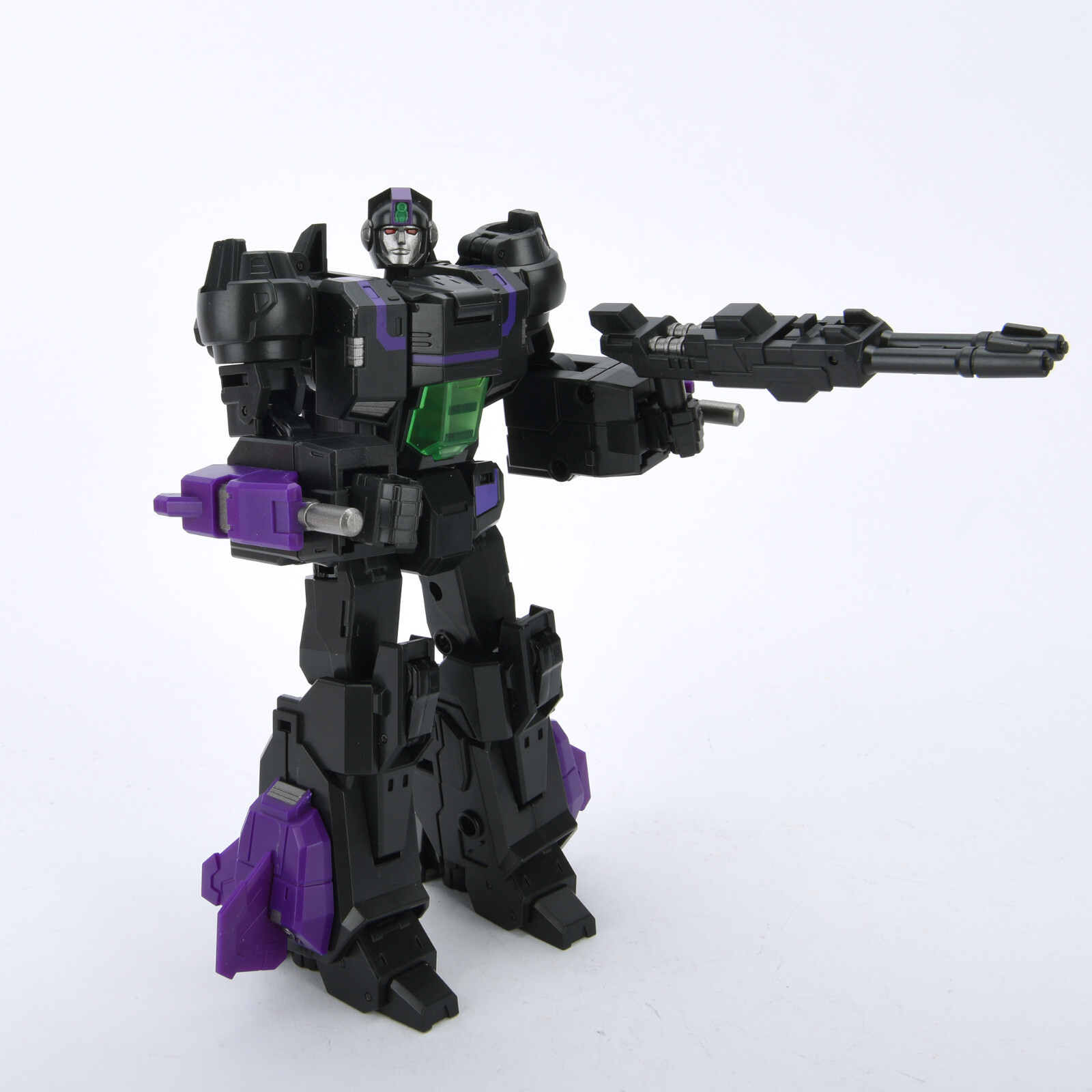 Transformers G1 Decepticon Black Jetfire Skyfire 7&Prime; Transforming Toy Figure BULK