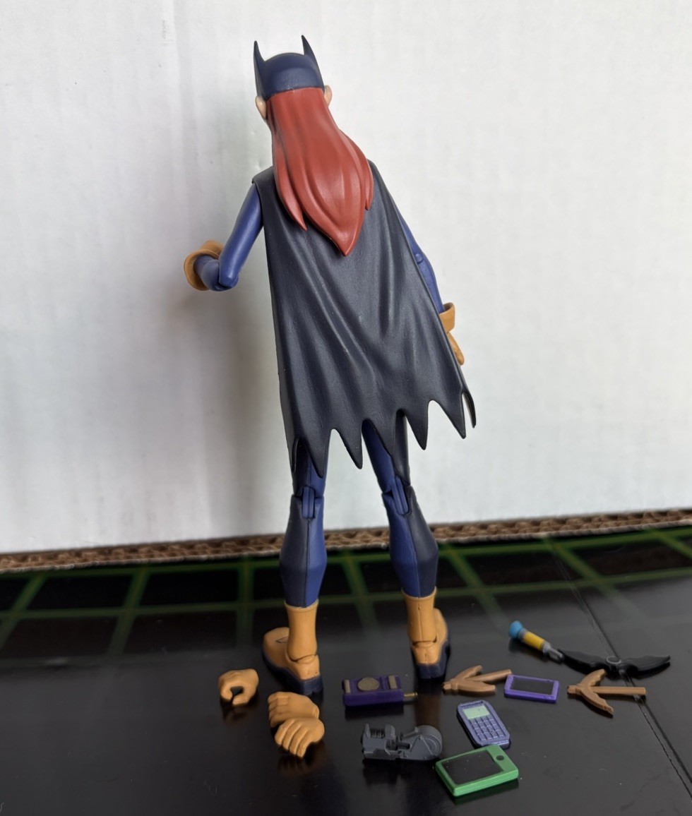Batman vs. TMNT Gamestop Exclusive Batgirl from 2-pack with accessories (loose)