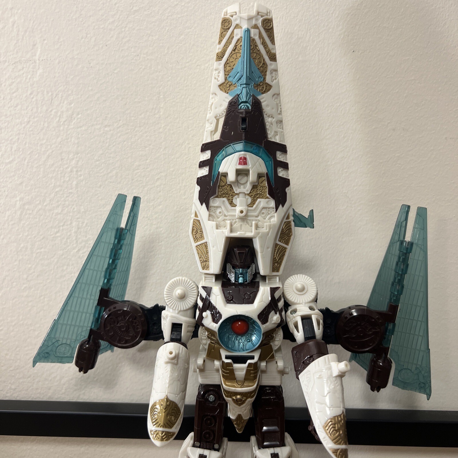 TAKARA Hasbro Transformers Cybertron Voyager Vector Prime Figure Not Complete