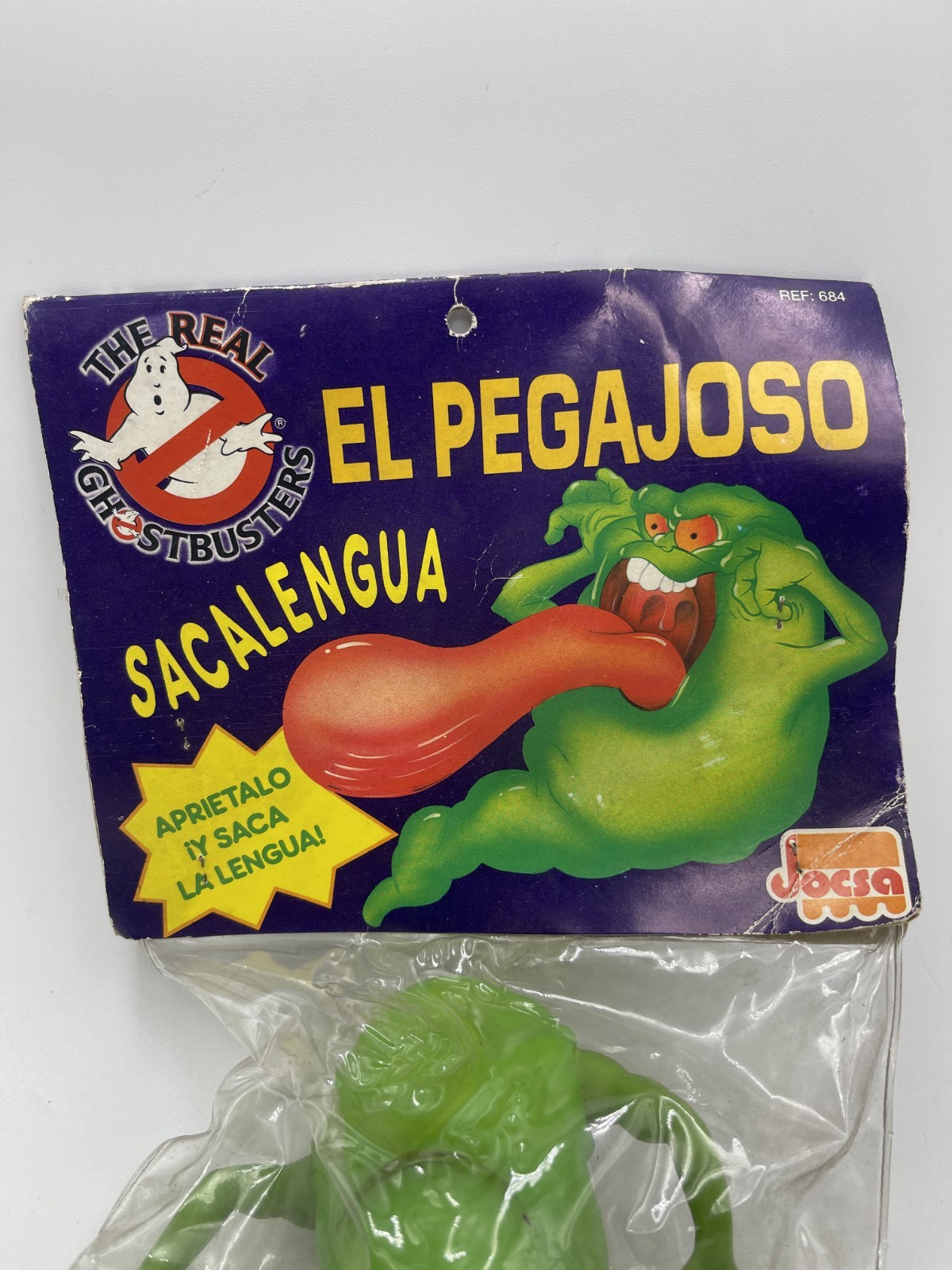 Slimer Green Ghost Ghostbusters Jocsa Argentine Vintage Cazafantasmas Not Kenner