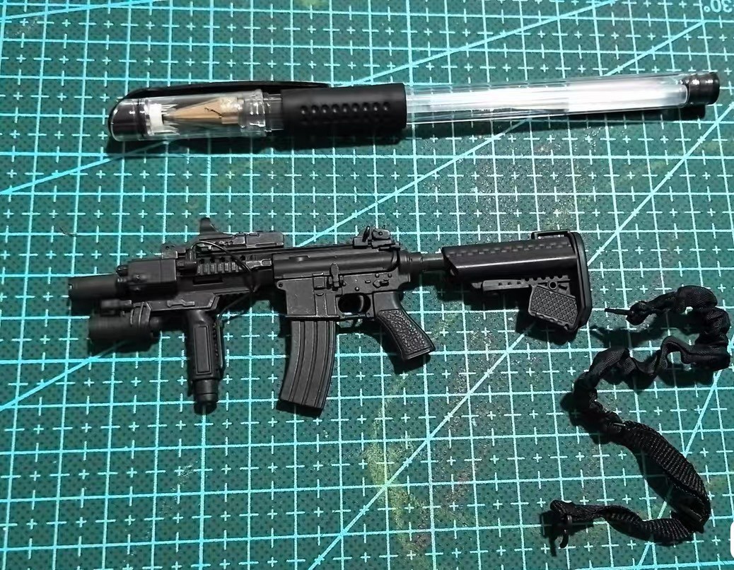 Assault Rifle Belt Figure HT The Expendables Hot Toys 1/6 Barney Ross HT MMS194