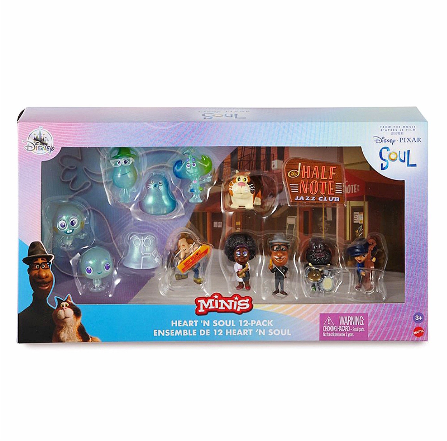 Soul Disney Pixar Heart &lsquo;N Soul Minis 12 Pack Figure Set NEW Factory sealed
