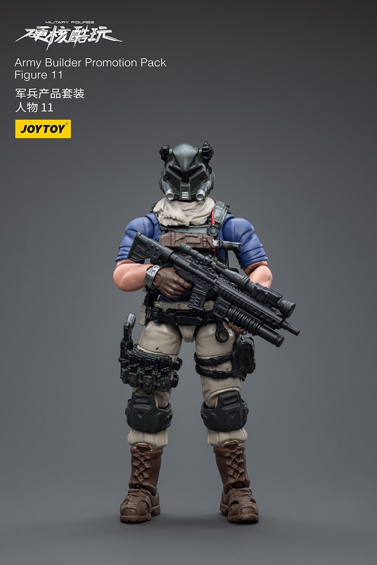 JOYTOY JT8070 1:18th Army Builder Promotion Pack Figure 11 Soldier Figure Model