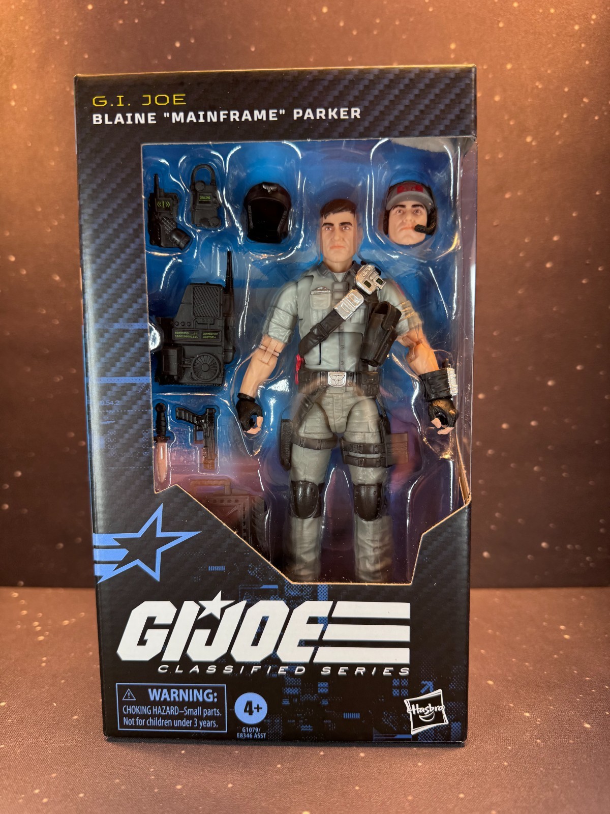 G.I. Joe Classified Series #178 Mainframe 6 Inch Action Figure In Hand