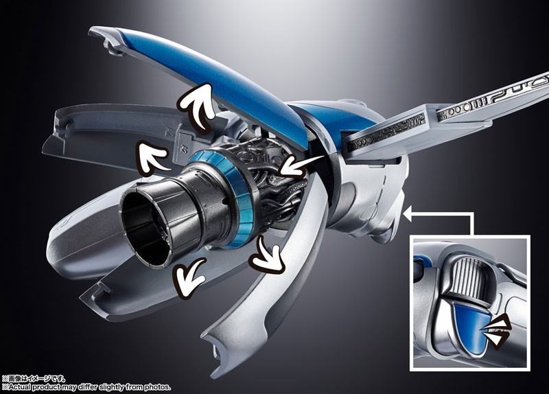 Chogokin Super Alloy Astro Bot & Dual Speeder Action Figure Toy games PRE