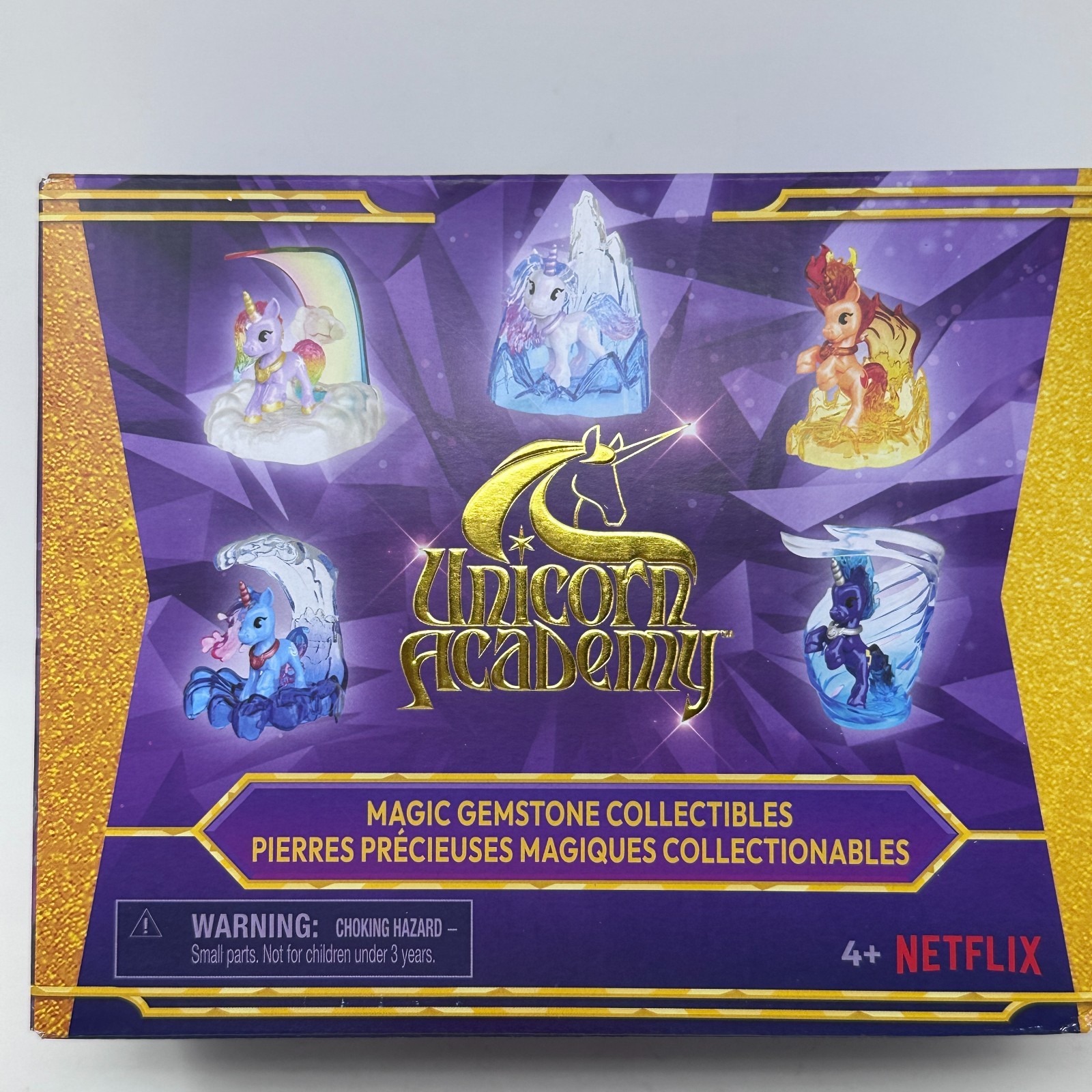 Spin Master Unicorn Academy Magic Gemstone Collectibles Fantasy Horse Set of 5