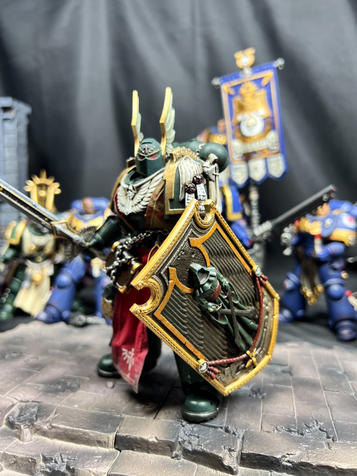 Warhammer 40k Customized Joytoy Dark Angels Blade Champion