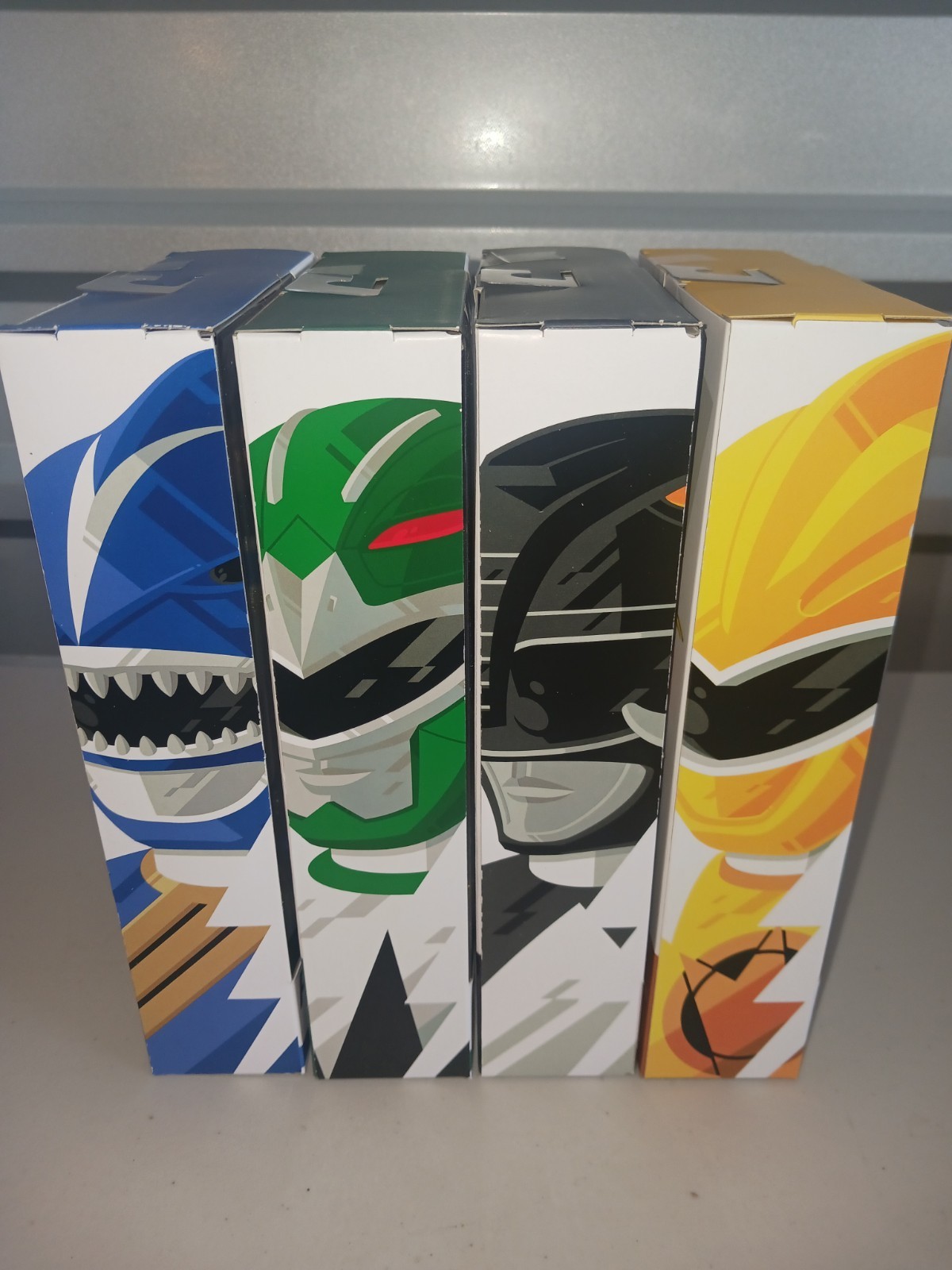 Power Rangers Lightning Collection SEALED CASE Wave 12 GREEN BLACK BLUE YELLOW