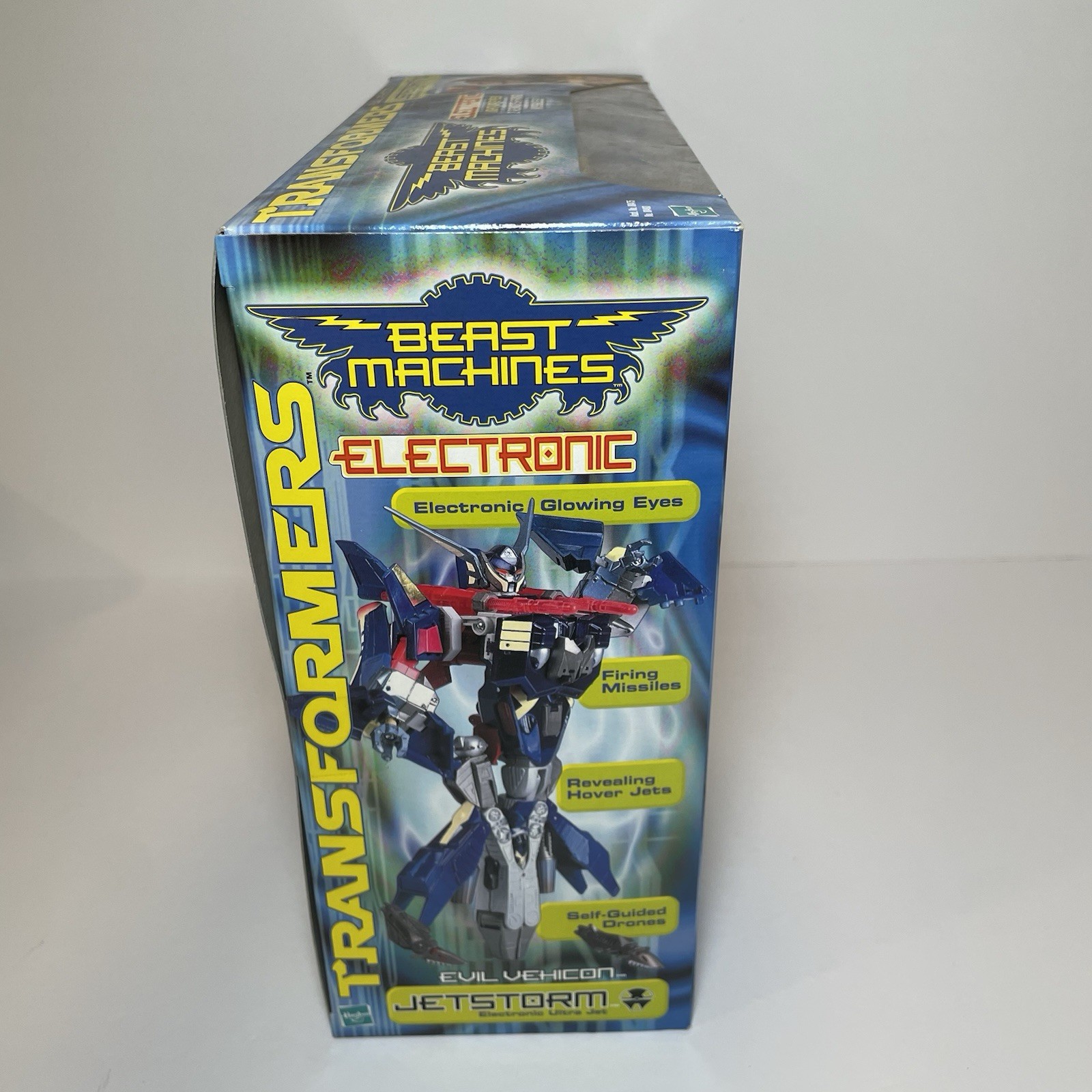 Hasbro Transformers Beast Machines Electronic Jetstorm 2000 New Sealed Vintage