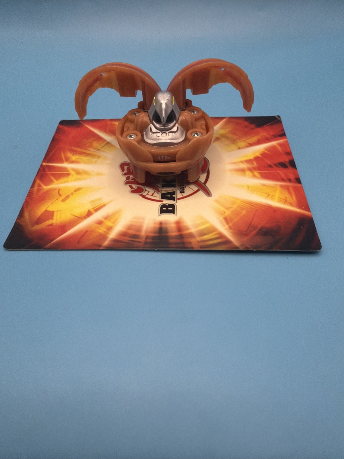 Bakugan Battle Brawlers Red Brown Pyrus Bakuflip Ravenoid 470G Free Shipping