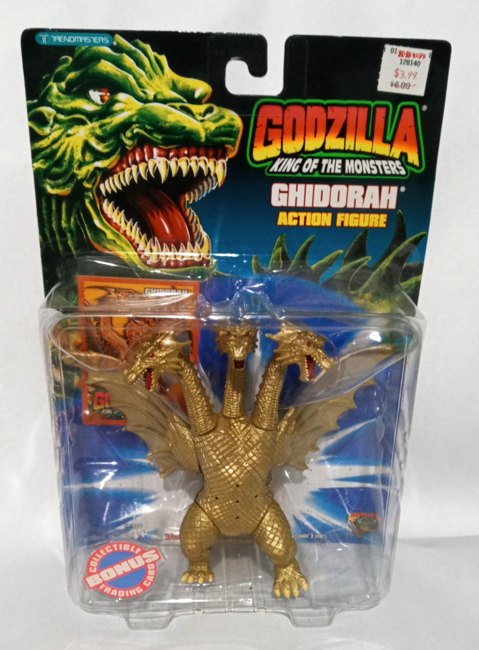Trendmasters Godzilla King of the Monsters GHIDORAH Action Figure