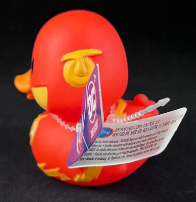 DC – The Flash – Rubber Duck – Approx 2.5&Prime; High – Warner Brothers