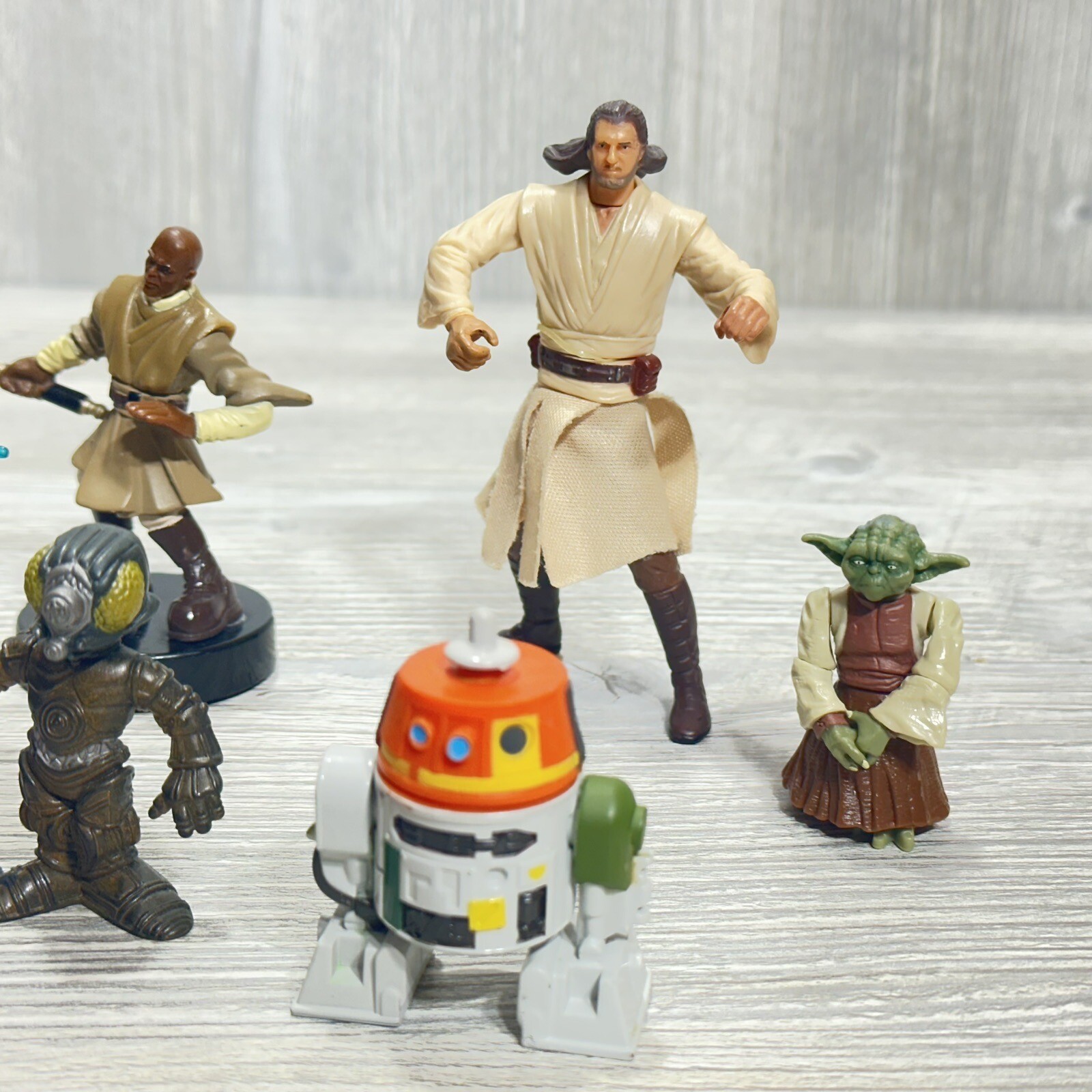 Playskool Star Wars Galactic Heroes Chopper C1-10P Lom Bounty Figure Mixed Lot