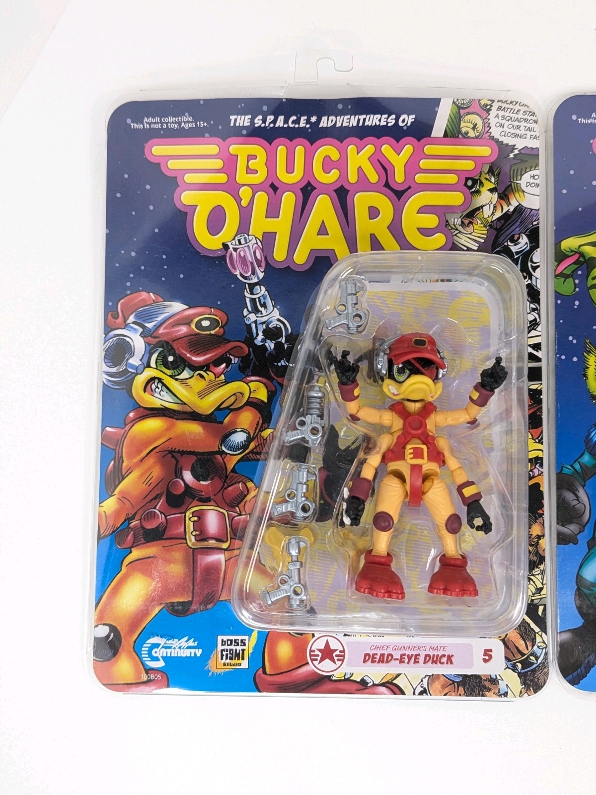 3 Bucky O&rsquo;Hare Action Figures Dead-Eye Duck Jenny Boss Fight Studio 2017 New