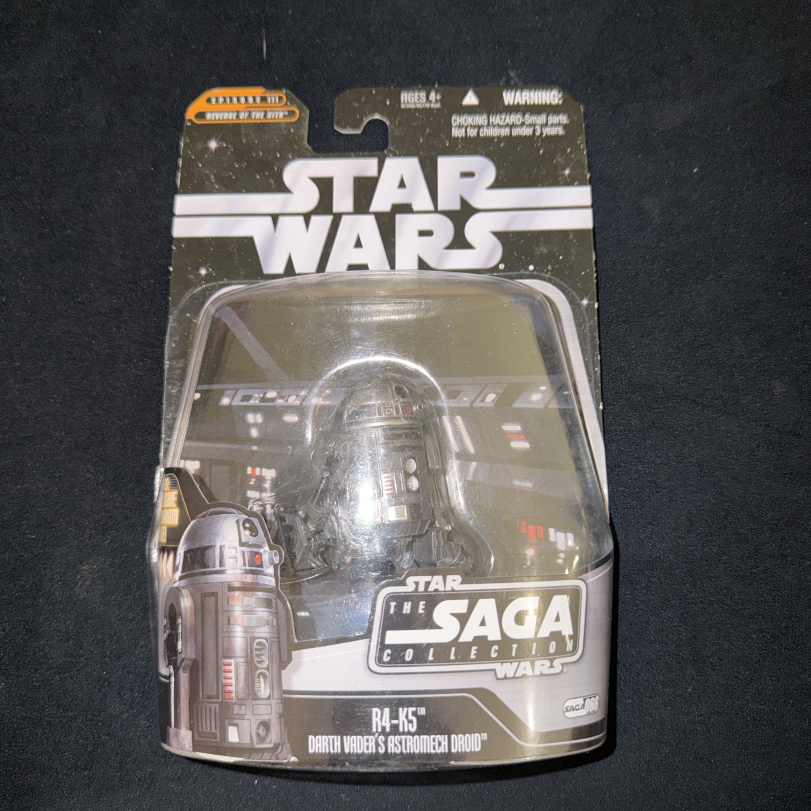 Star Wars Saga Collection 066 R4-K5 Darth Vader&rsquo;s Astromech 3.75&Prime; Figure Hasbro