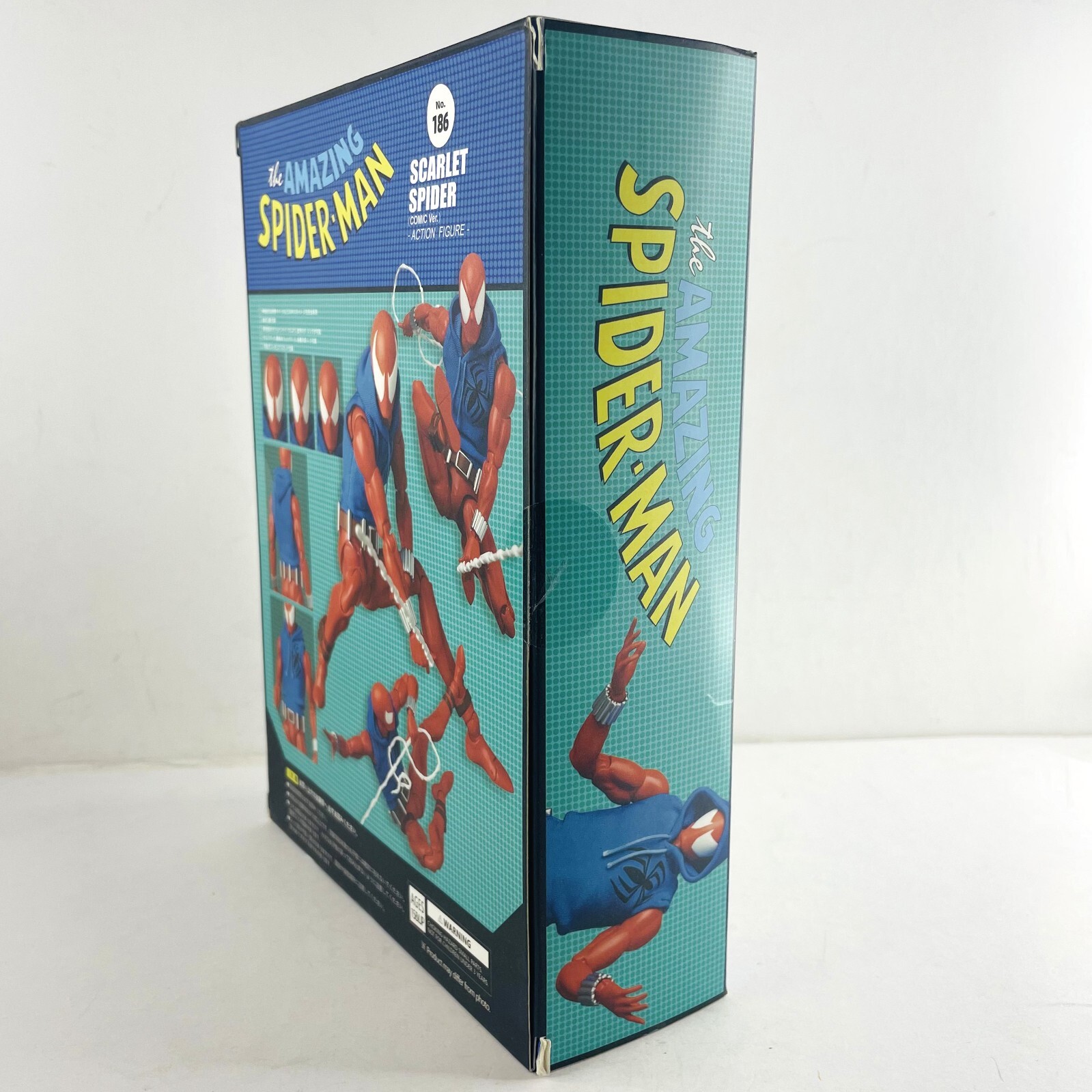 Spider-Man Scarlet Spider Comic Version 6&Prime; Action Figure CT Toys MAFEX #186 NEW