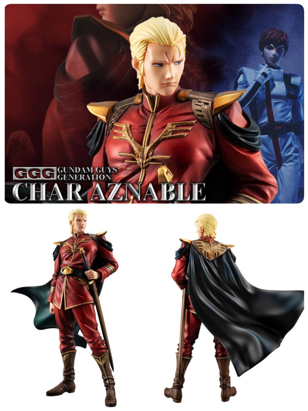 GGG Series Mobile Suit Gundam: Char&rsquo;s Counterattack Char Aznable Mega House