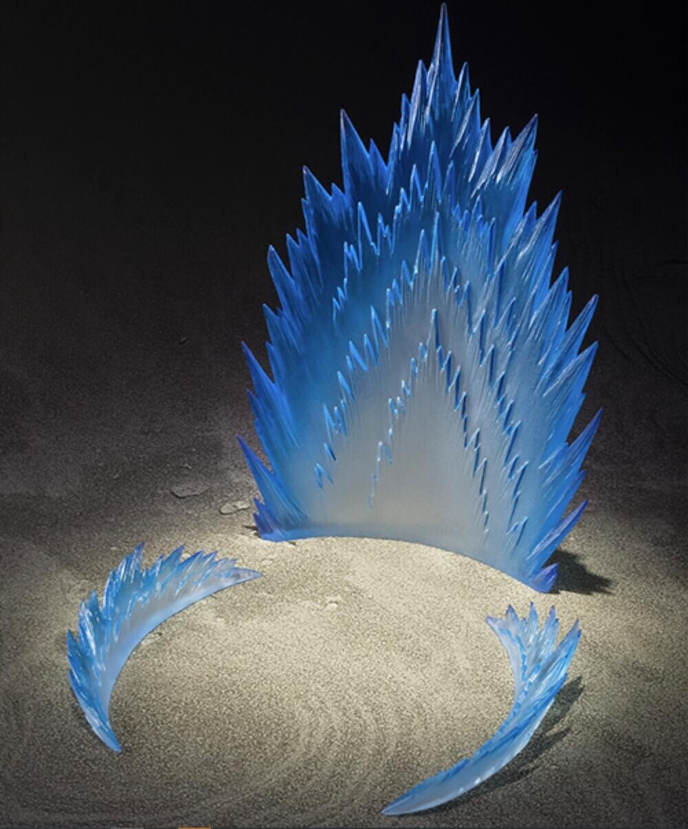 Effect dragon ball Aura BLUE Figuart Figma D-arts rider 1/12 figure hot toys