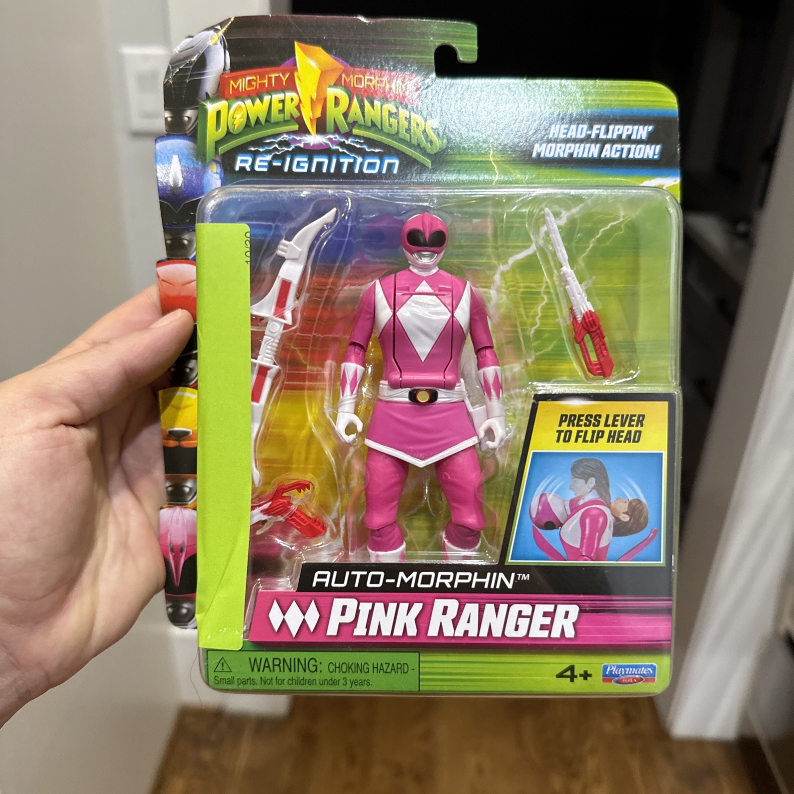 2025 POWER RANGERS RE-IGNITION FIGURE, ( PINK RANGER ) FREE SHIP