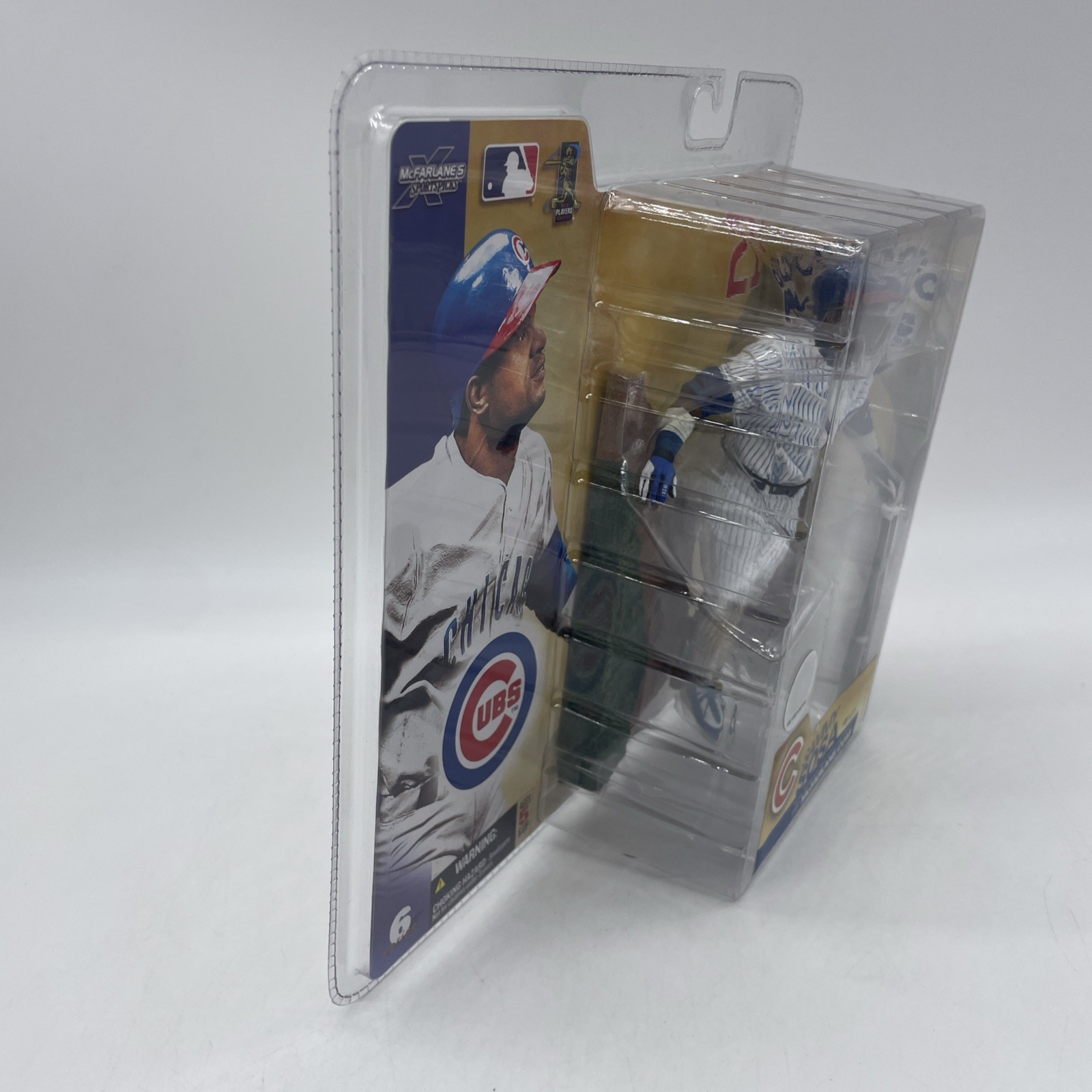 McFarlane&rsquo;s MLB Chicago Cubs Action Figure Sammy Sosa Pinstripes Variant Sealed