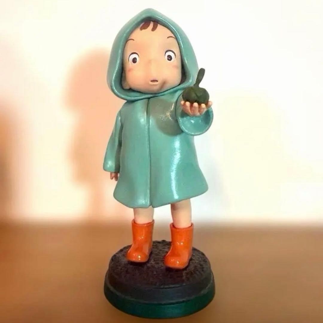 My Neighbor Totoro Lots of Poses Mei-chan DX Collection & Piggy Bank JAPAN USED
