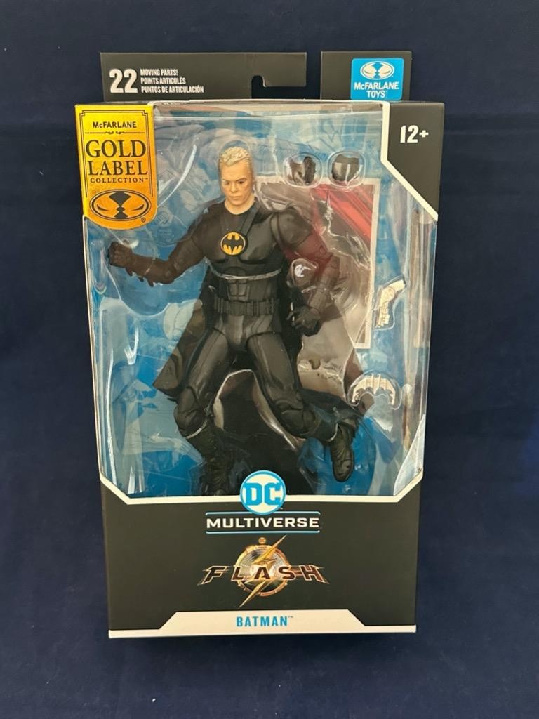 DC Multiverse McFarlane Gold Label Collection Batman Multiverse Flash Figure NIB