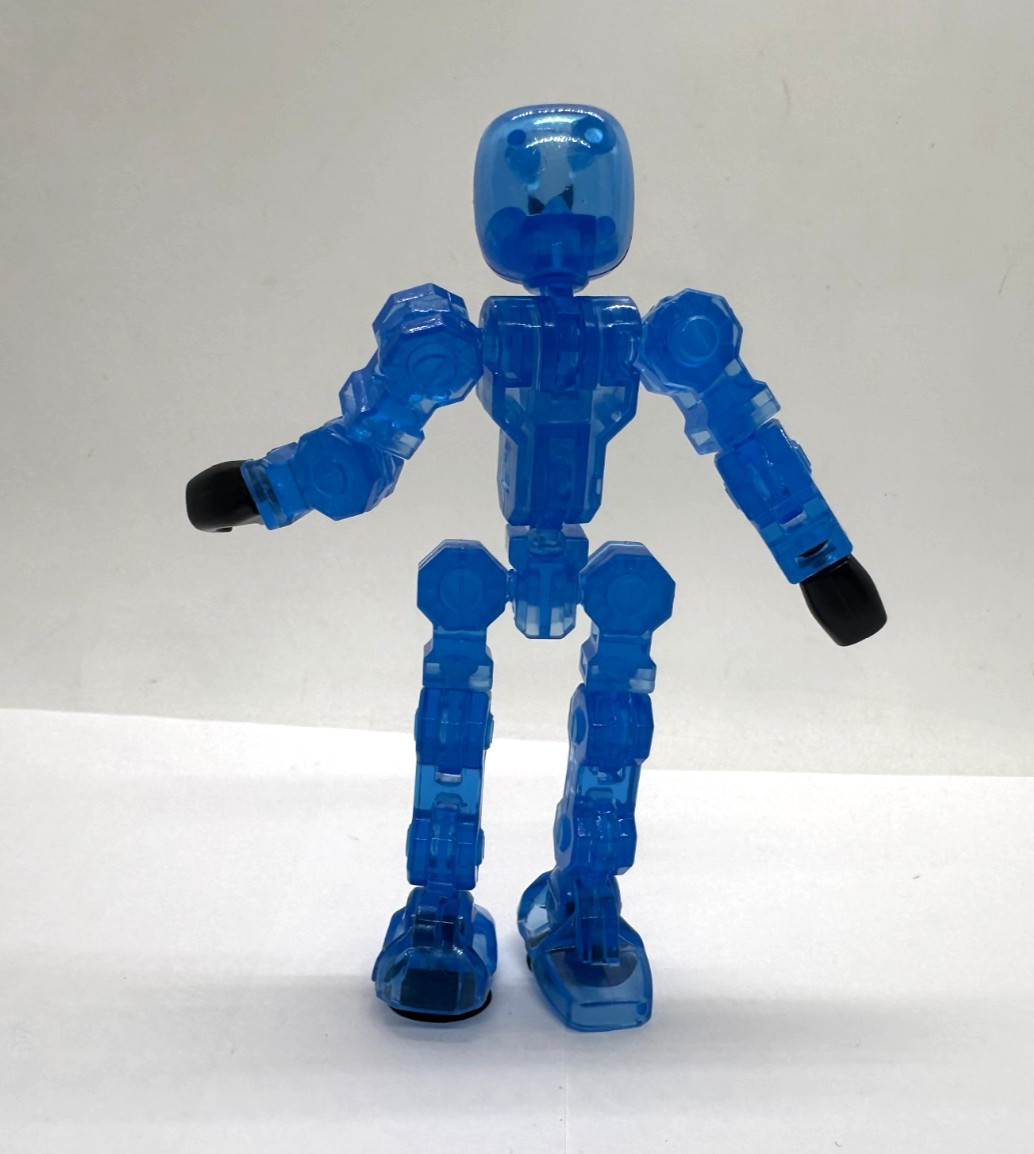 Klikbot Stop Motion Blue Guardian Animation Figure – Zing