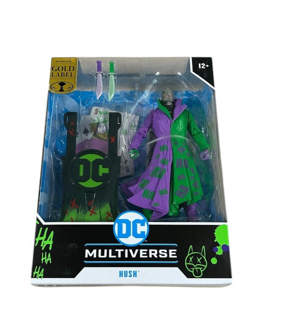 DC Multiverse Gold Label Collection Hush Action Figure [Jokerized]