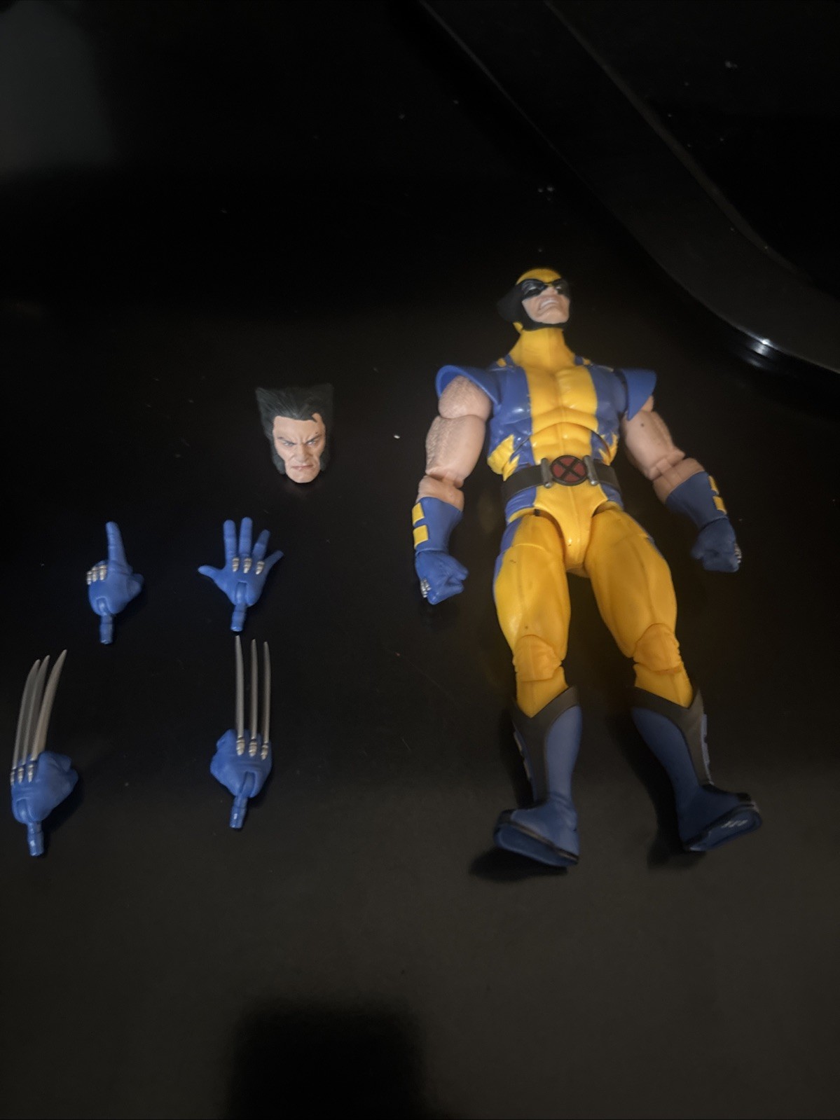 6 Marvel Legends Series Figures Bundle, Iron Man, Wolverine, Doc Ock Etc.