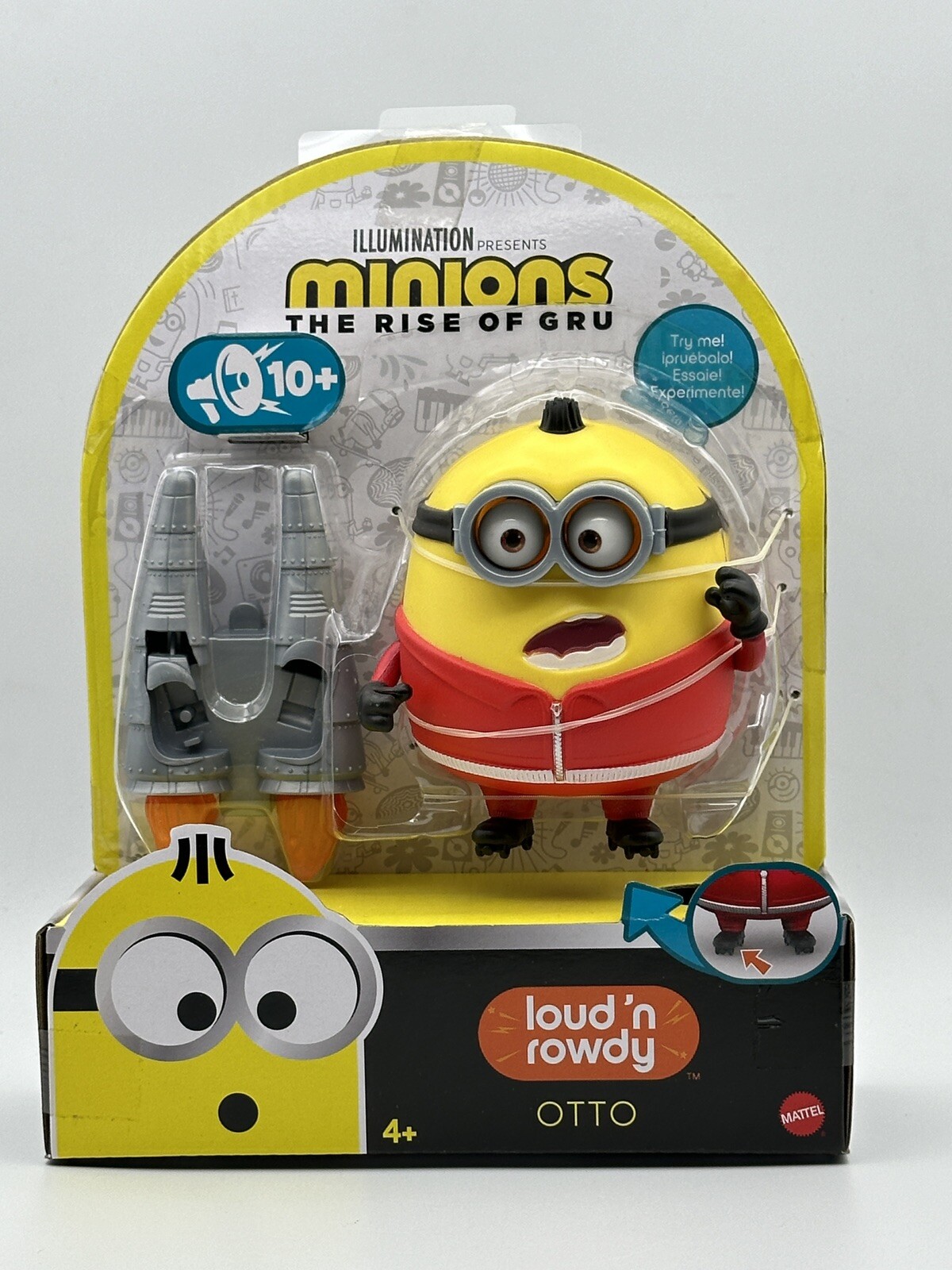 Minions Loud &lsquo;n Rowdy Otto Action Figure Despicable Me The Rise of Gru Kids Toy