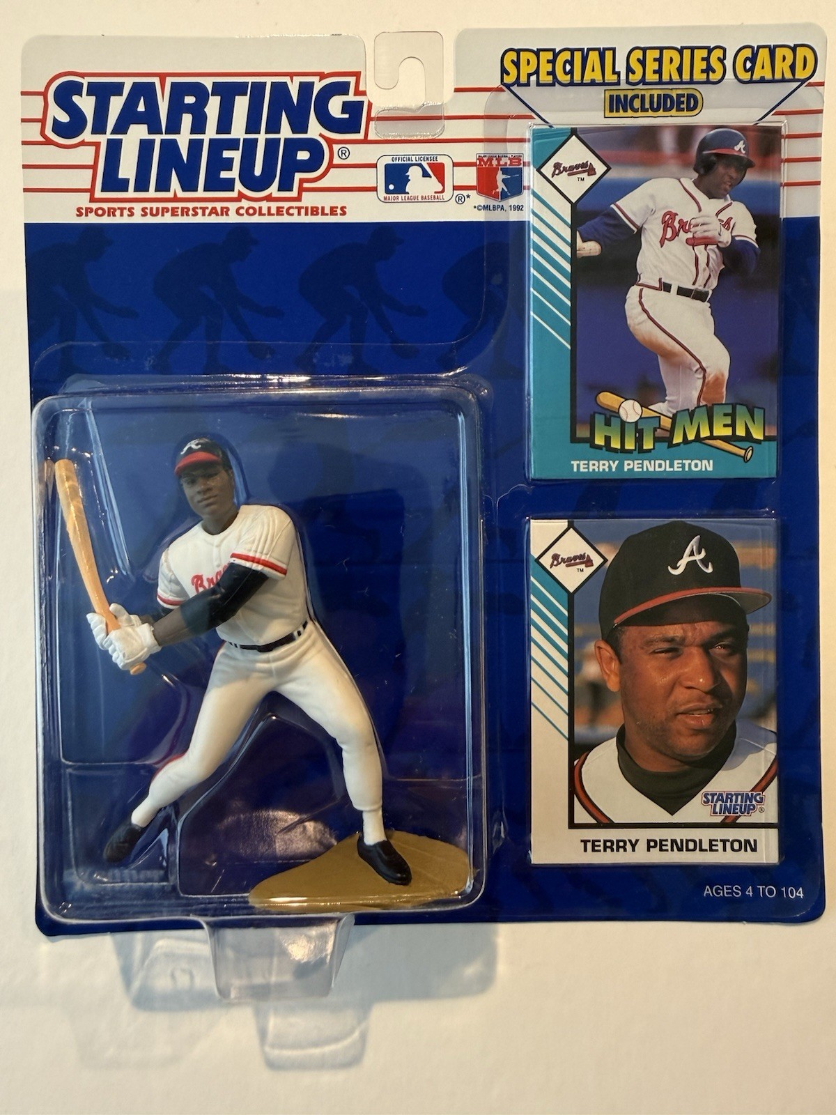 💥⚾️ 1993 TERRY PENDLETON Atlanta Braves Starting Lineup, MLB ⚾️💥