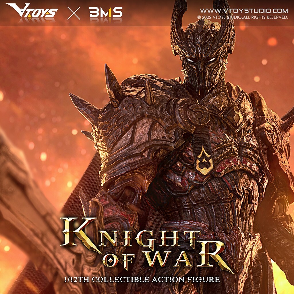 VTOYS X BMS Knight Of War 1/12th VSD005 Ruthless 6in Action Figures Model Toys