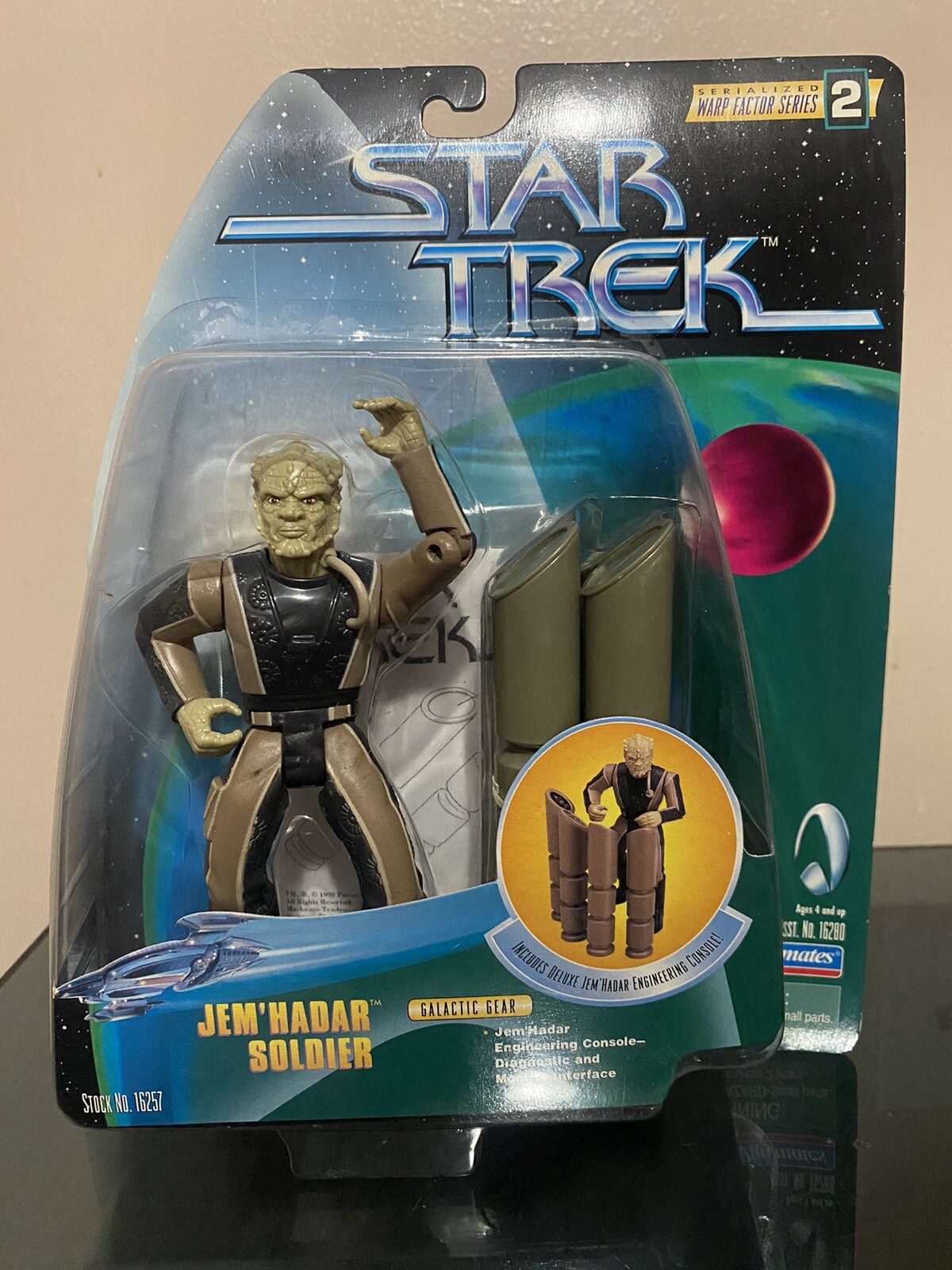 Star Trek Serialized Warp Factor Series 2 Jem&rsquo;Hadar Soldier Playmates #16257
