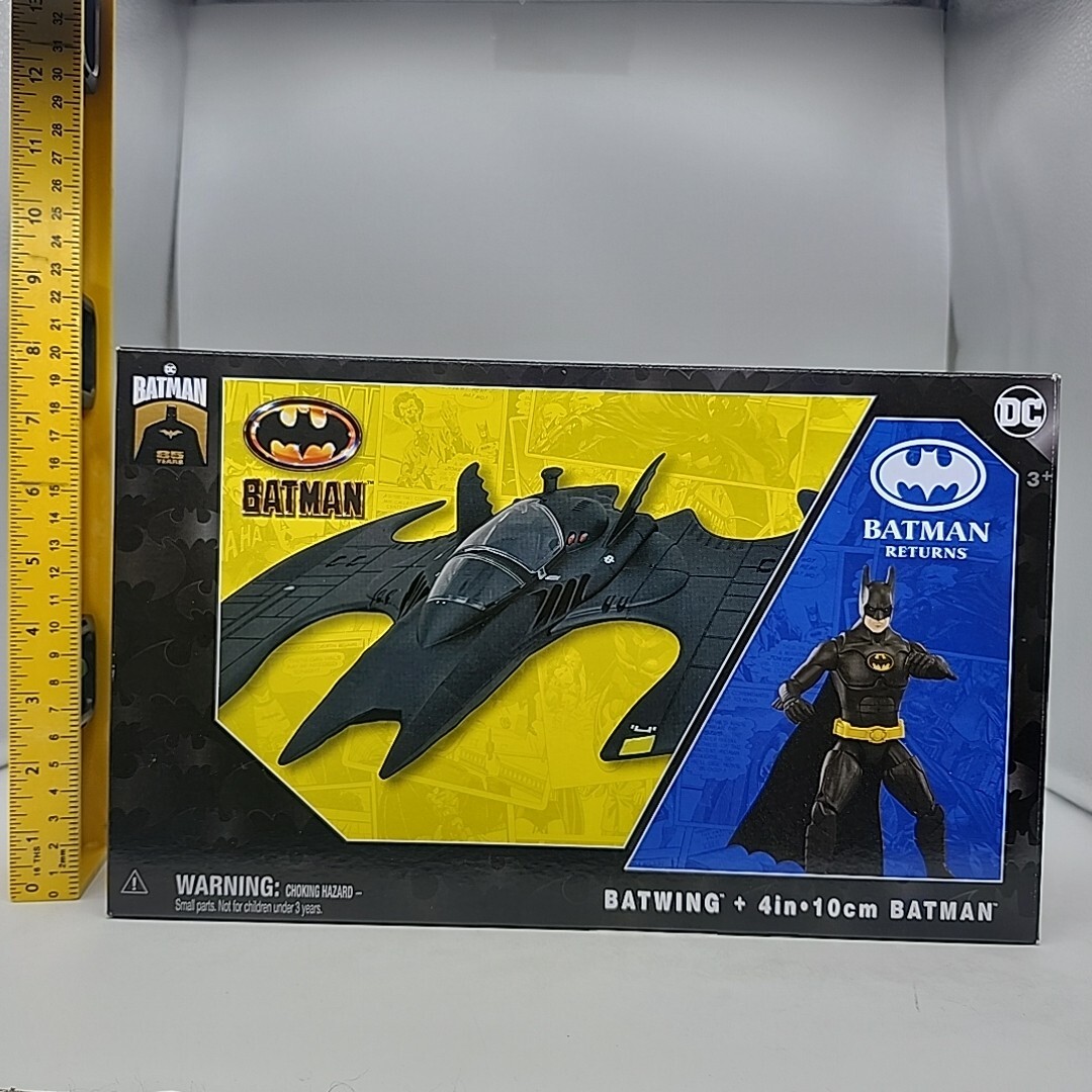 DC Spin Master Batman Returns Batwing & 4 » Figure 85 Yrs Keaton Limited Edition